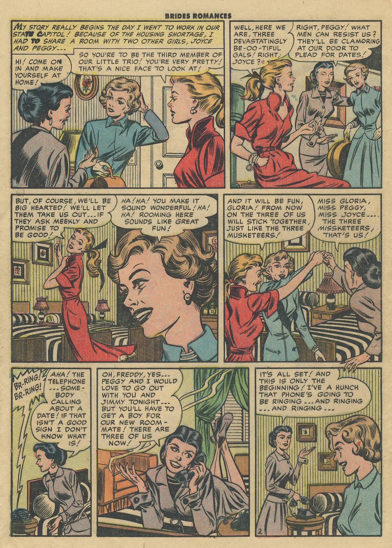 Read online Brides Romances comic -  Issue #3 - 4