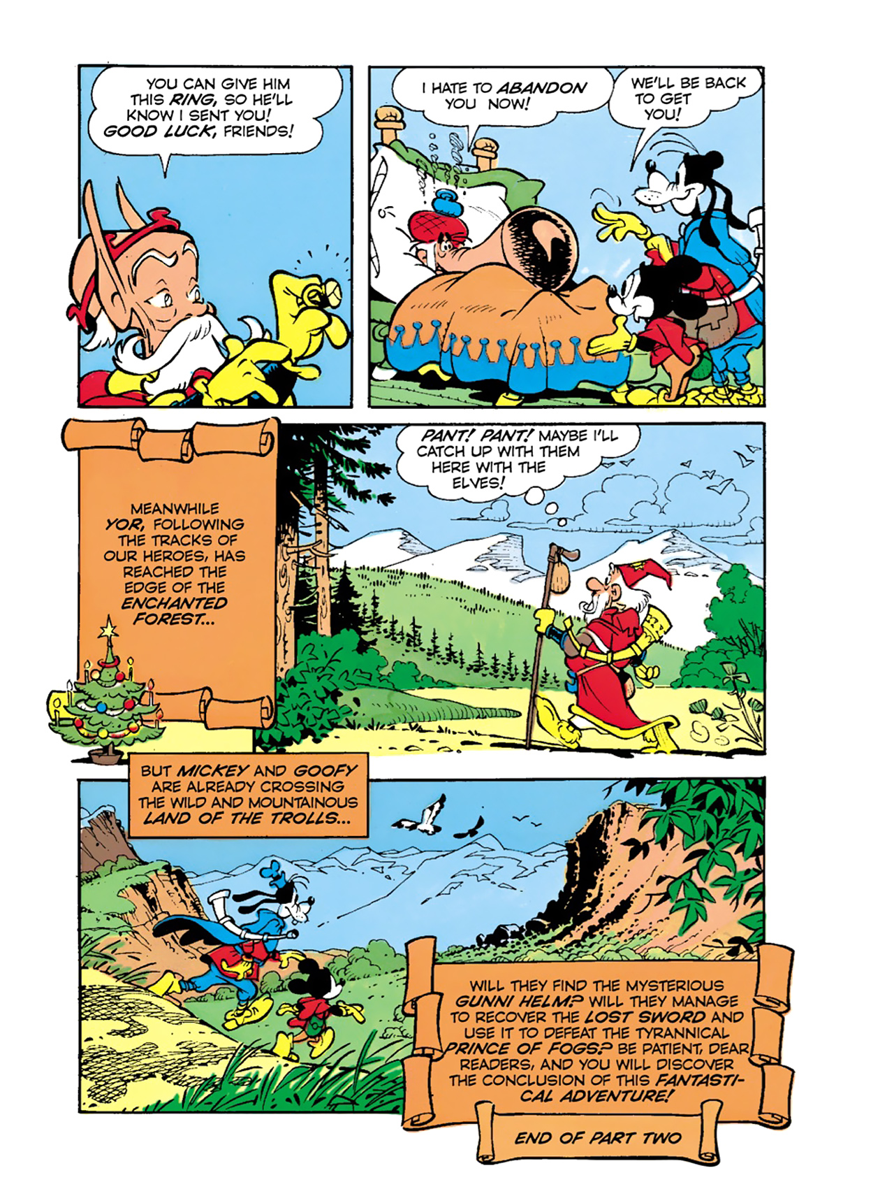 Read online Mickey Mouse in the Sword of Ice comic -  Issue #2 - 32
