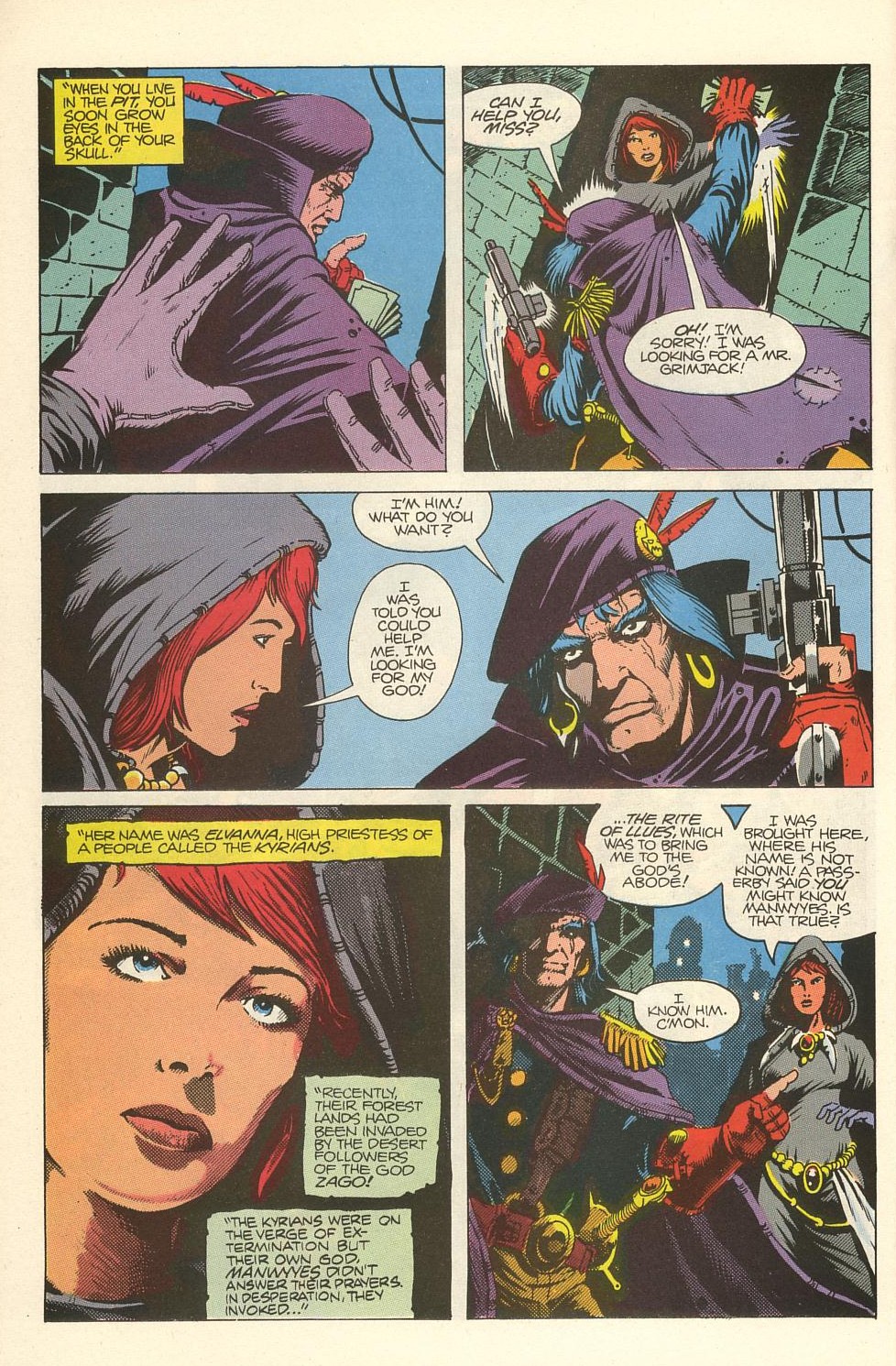 Read online Grimjack comic -  Issue #24 - 8