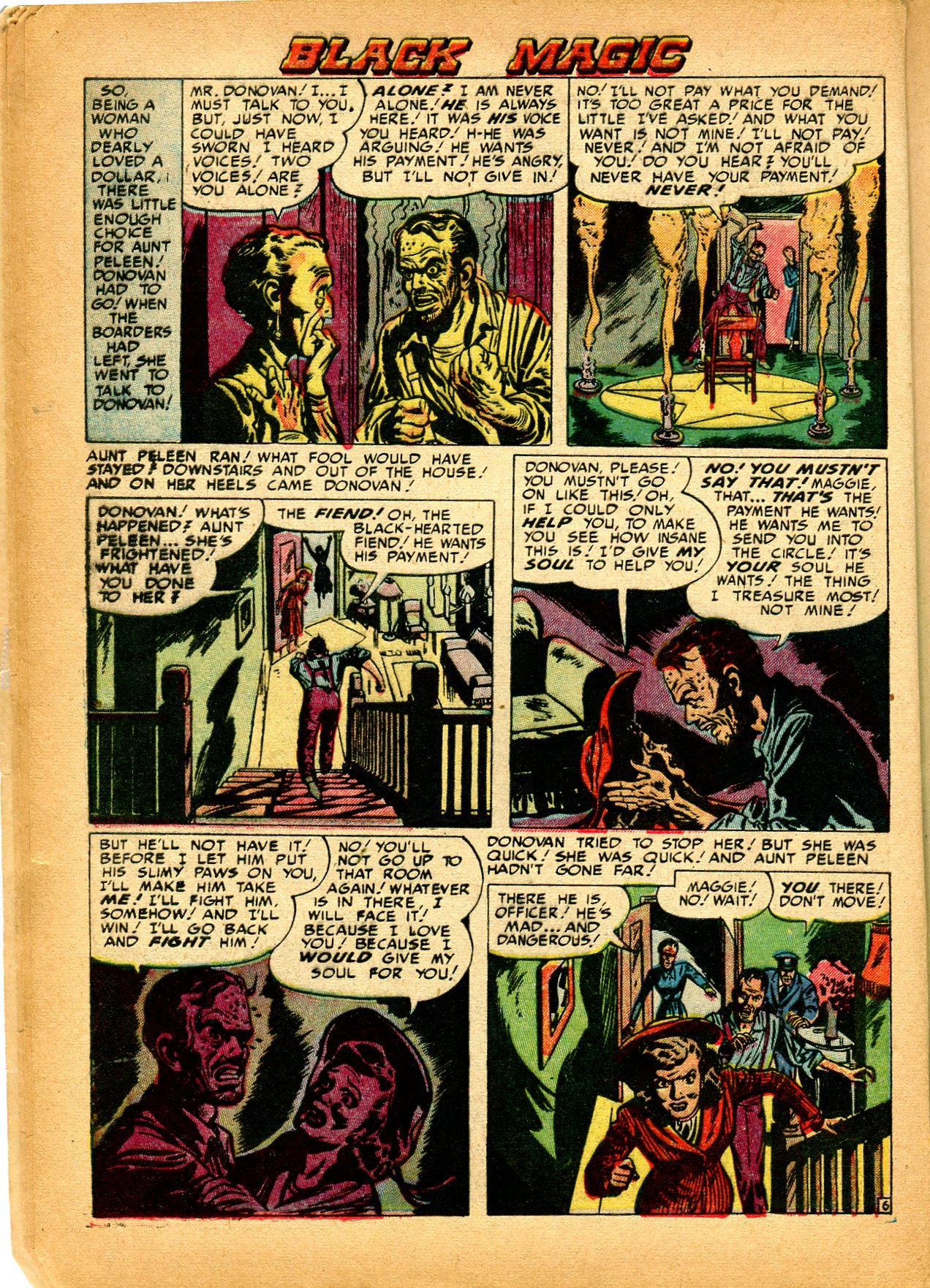 Read online Black Magic (1950) comic -  Issue #8 - 8