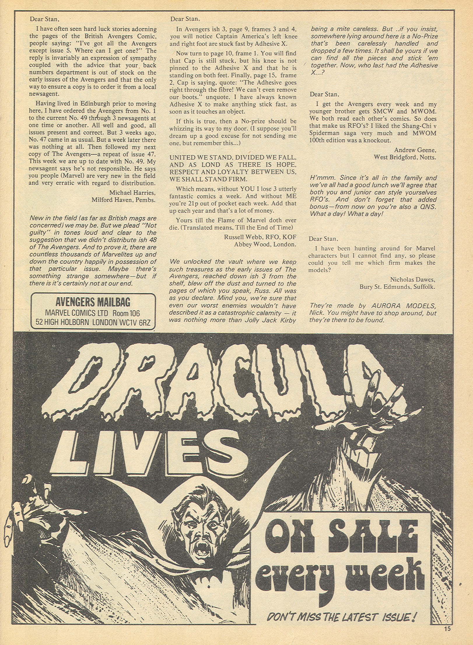 Read online The Avengers (1973) comic -  Issue #66 - 15