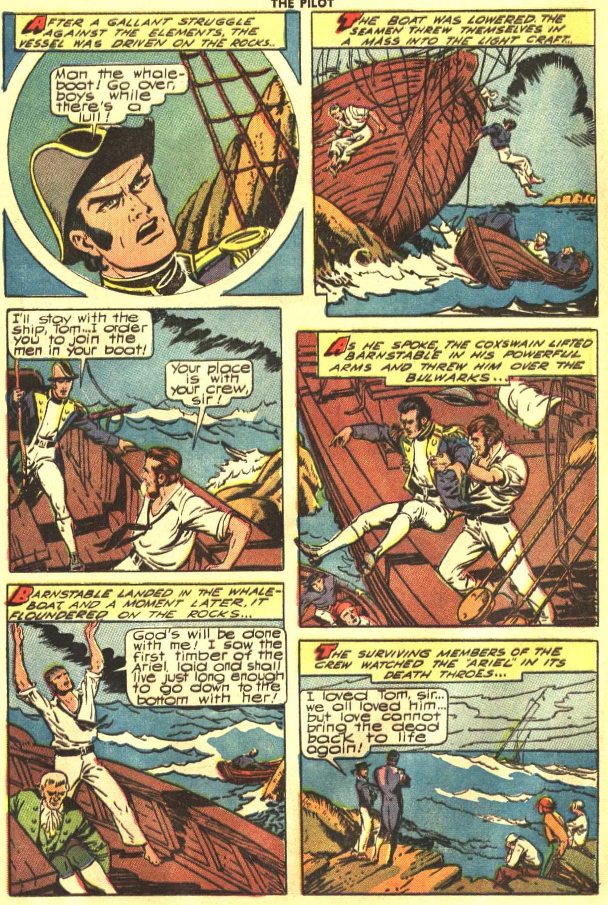 Read online Classics Illustrated comic -  Issue #70 - 37