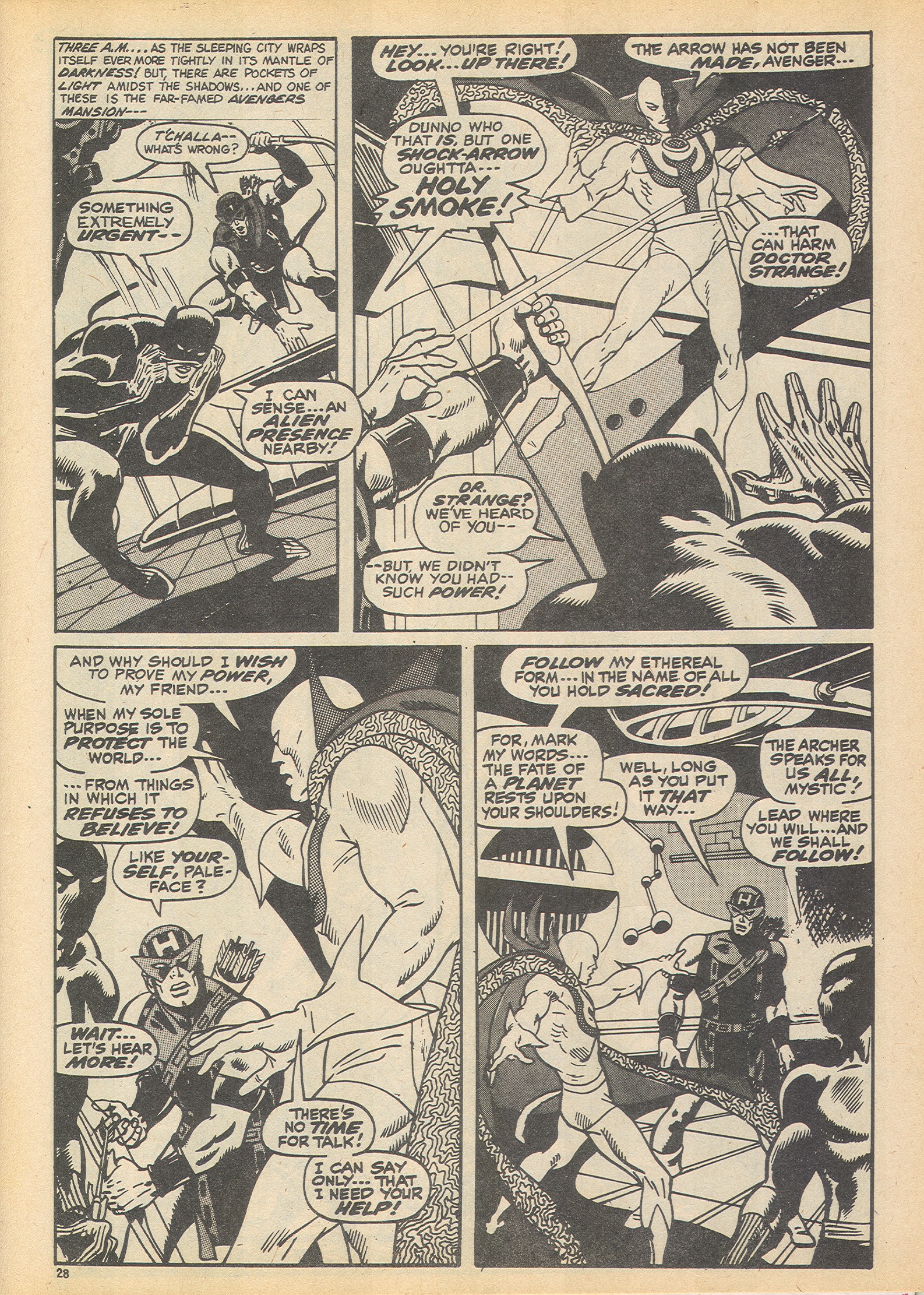 Read online The Avengers (1973) comic -  Issue #77 - 28