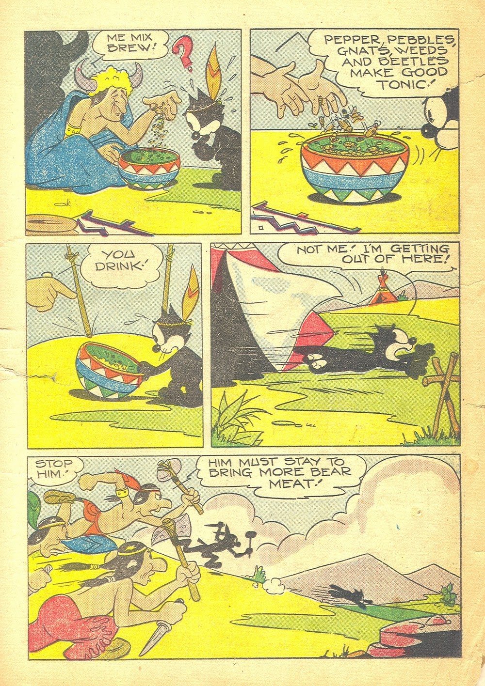Read online Felix the Cat (1948) comic -  Issue #6 - 15