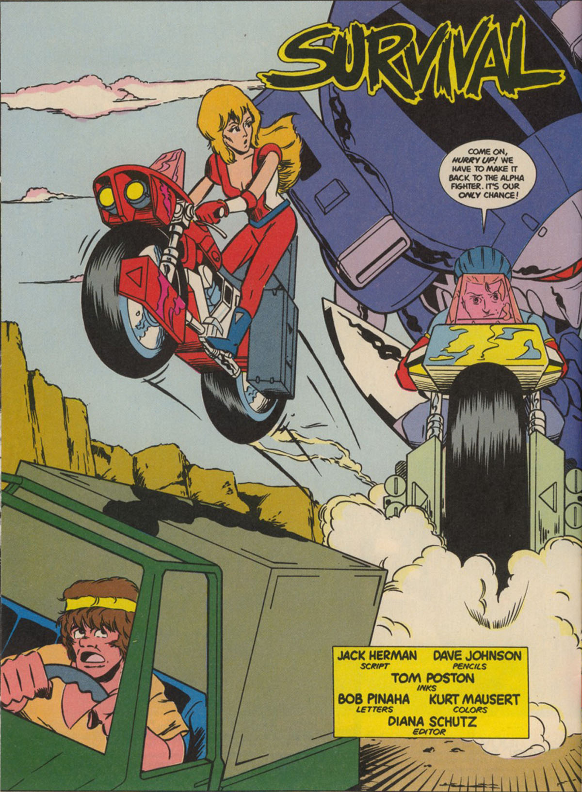 Read online Robotech The New Generation comic -  Issue #4 - 6