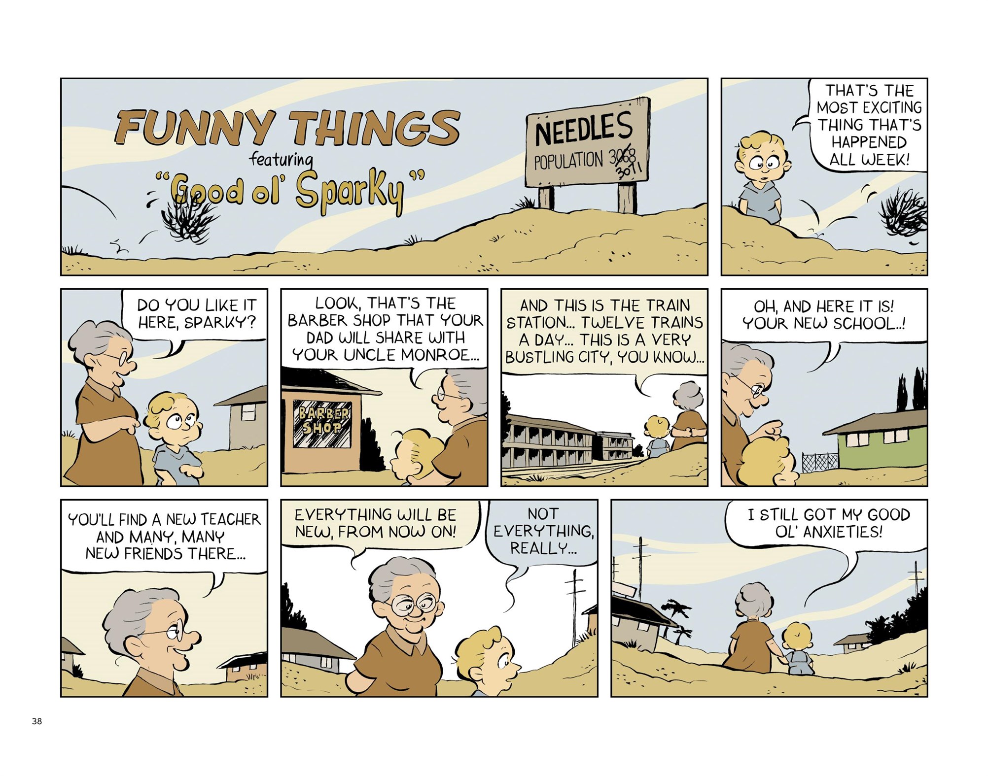 Read online Funny Things: A Comic Strip Biography of Charles M. Schulz comic -  Issue # TPB (Part 1) - 41