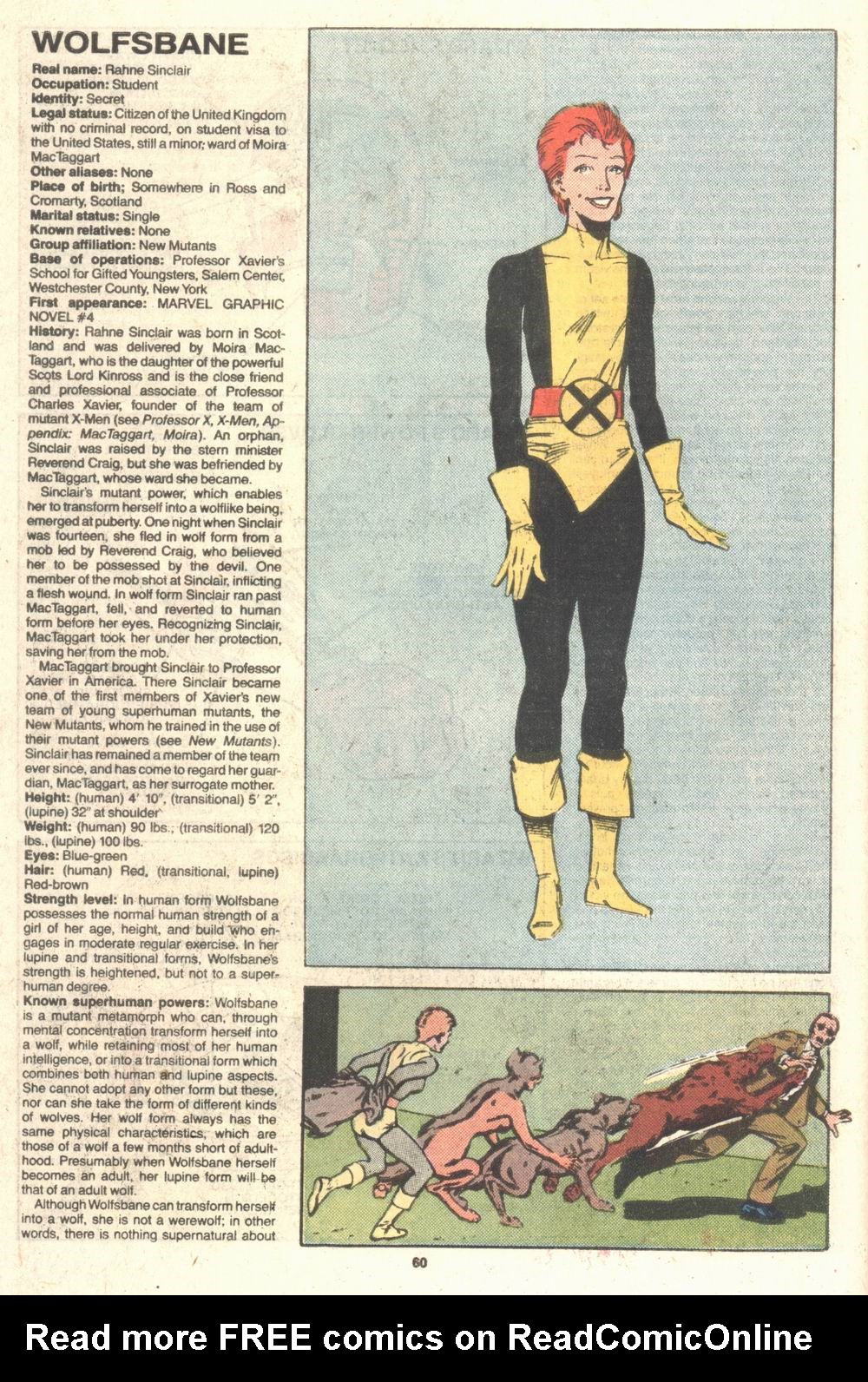 Read online The Official Handbook of the Marvel Universe Deluxe Edition comic -  Issue #14 - 62