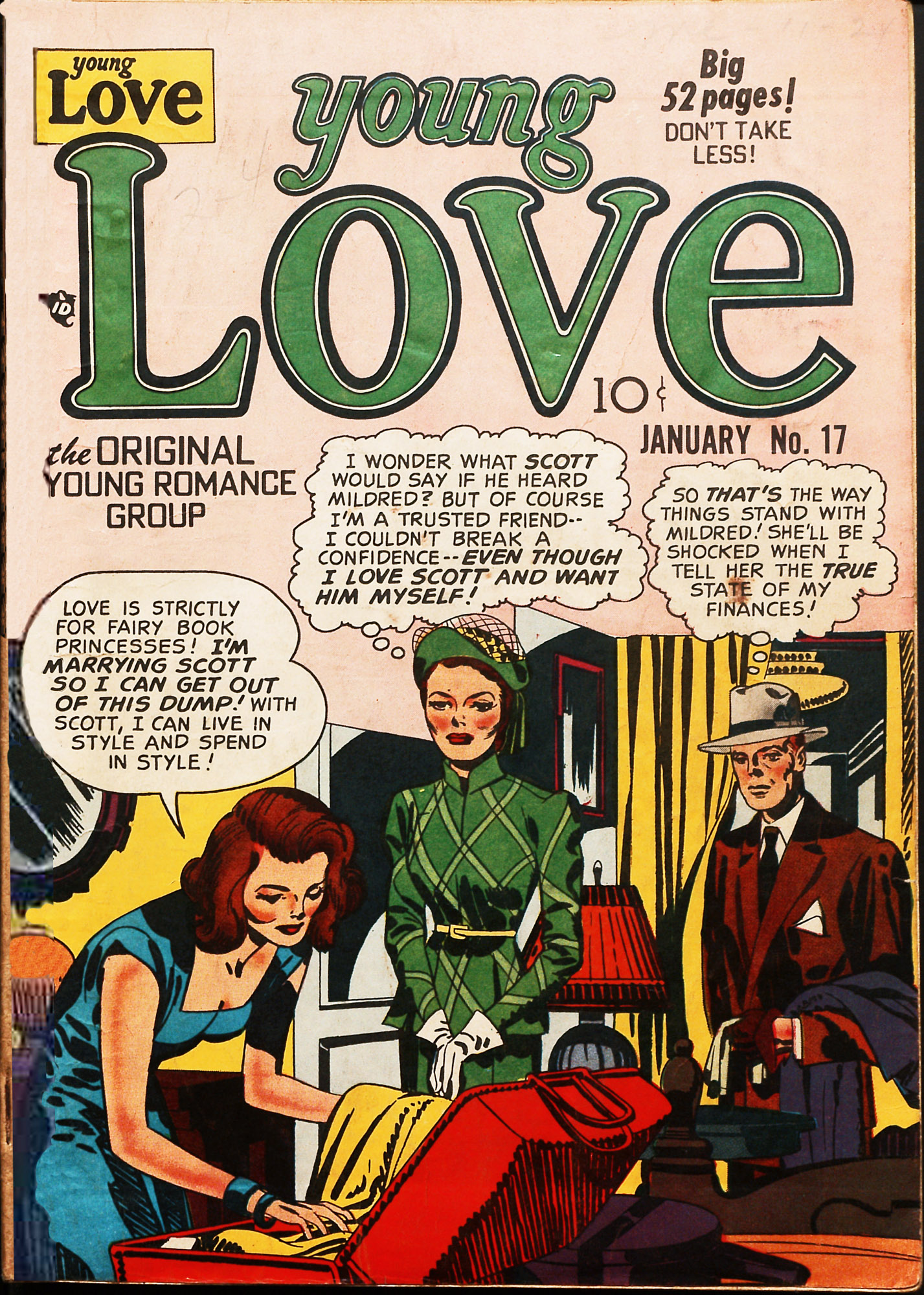Read online Young Love (1949) comic -  Issue #17 - 1