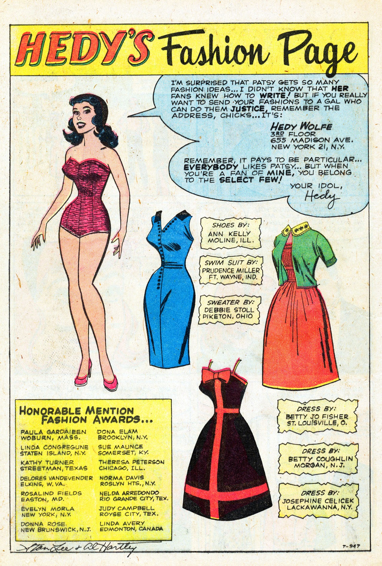 Read online Patsy and Hedy comic -  Issue #73 - 12