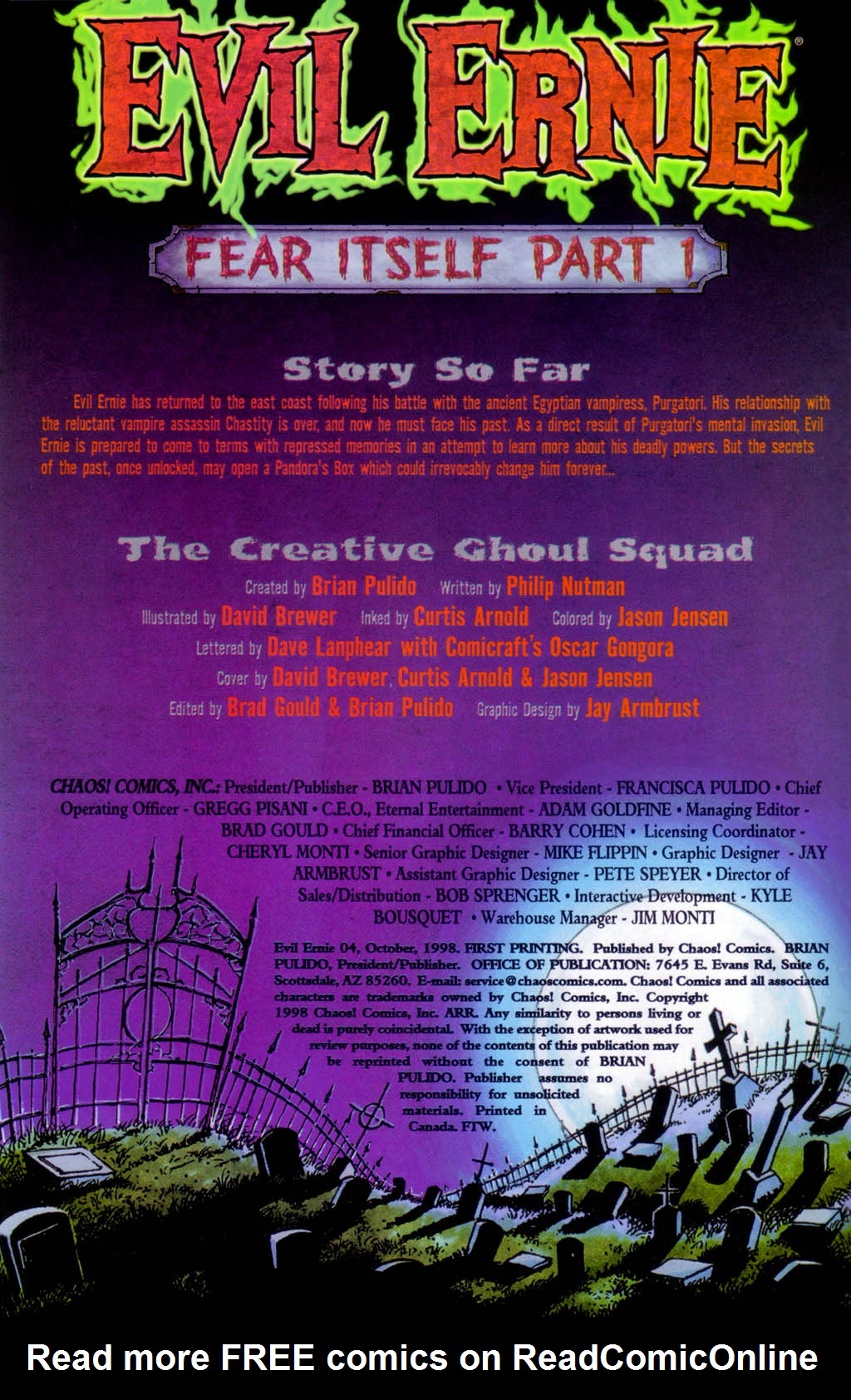 Read online Evil Ernie (1998) comic -  Issue #4 - 2