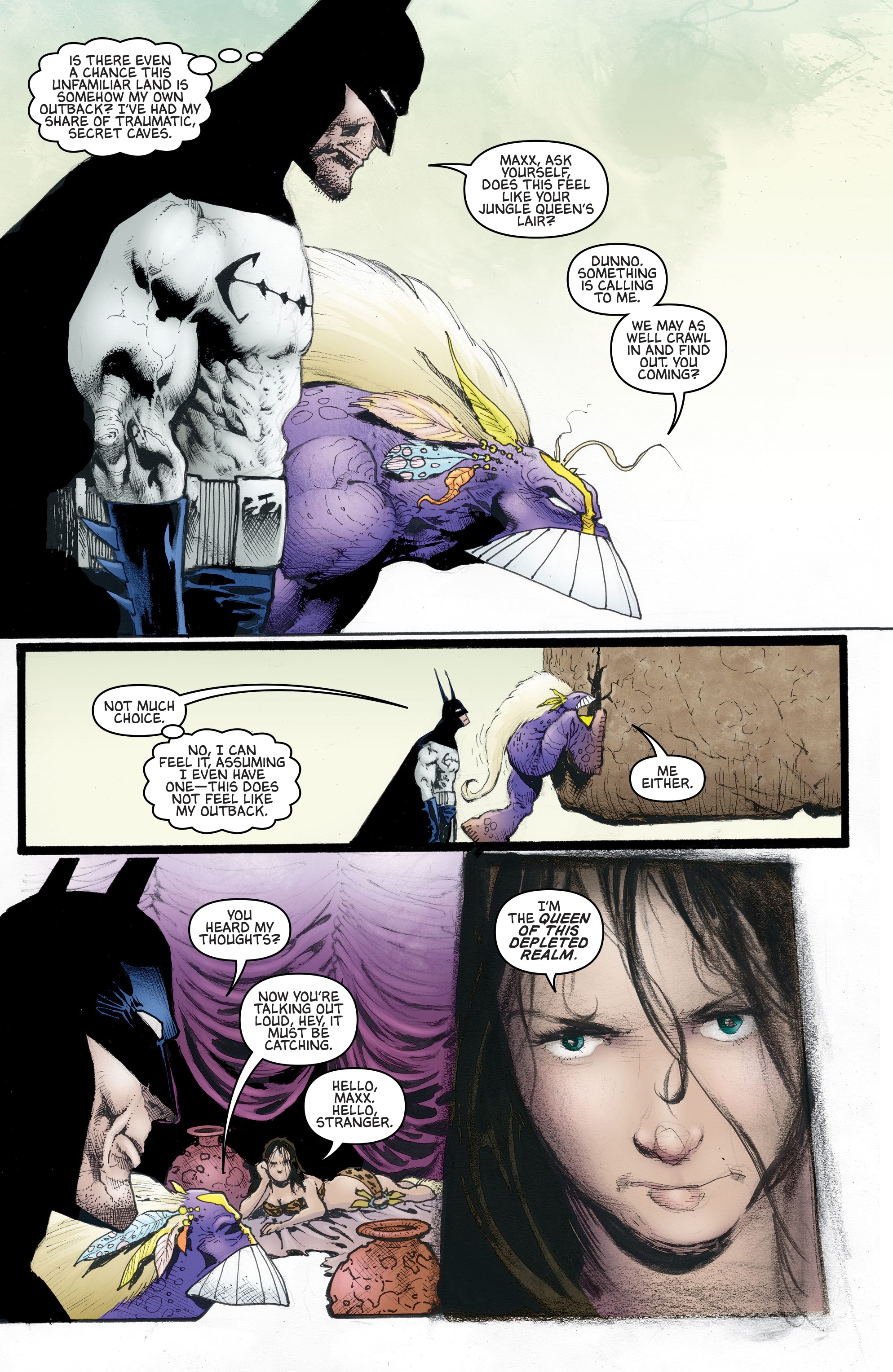 Read online Batman/The Maxx: Arkham Dreams comic -  Issue # _The Lost Year Compendium - 13