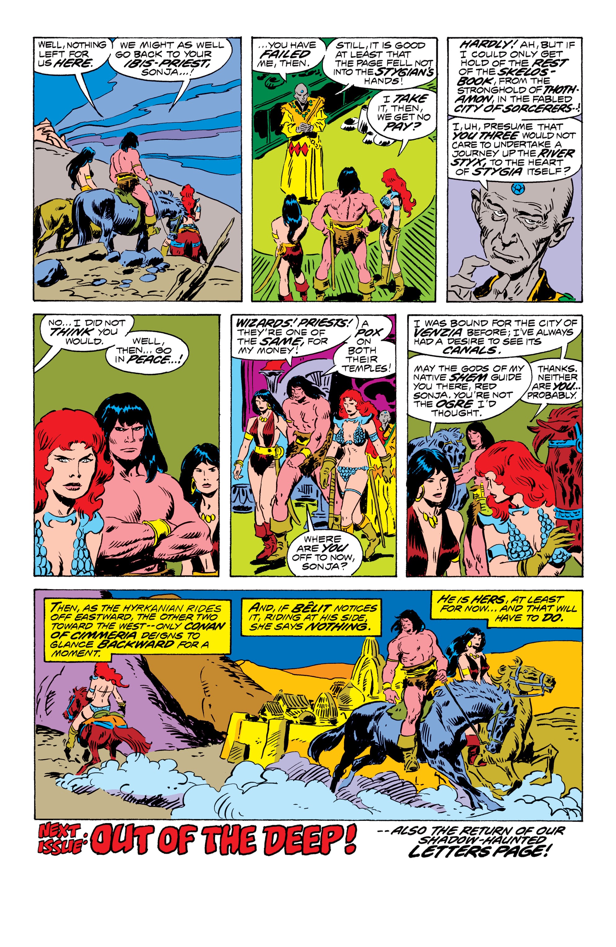 Read online Conan the Barbarian Epic Collection: The Original Marvel Years - Of Once and Future Kings comic -  Issue # TPB (Part 2) - 72