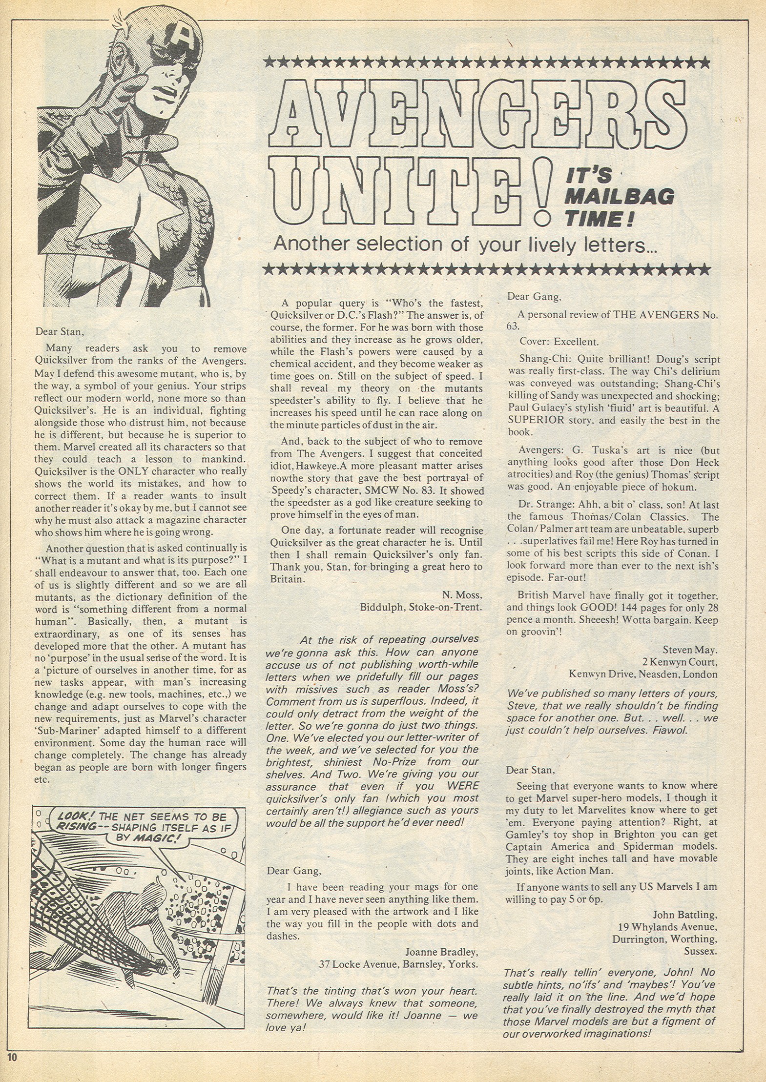 Read online The Avengers (1973) comic -  Issue #81 - 10