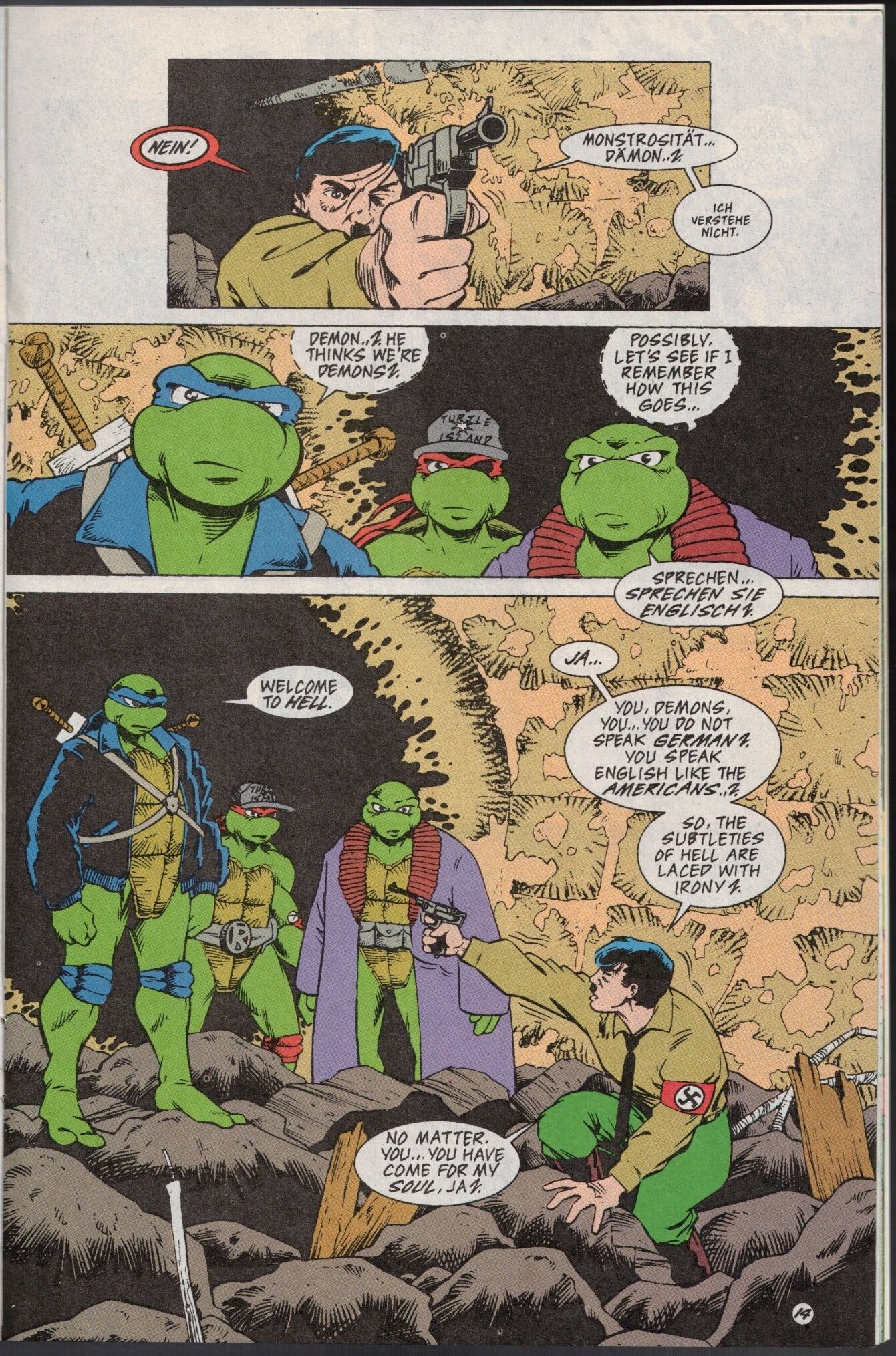 Read online Teenage Mutant Ninja Turtles Adventures (1989) comic -  Issue #64 - 17