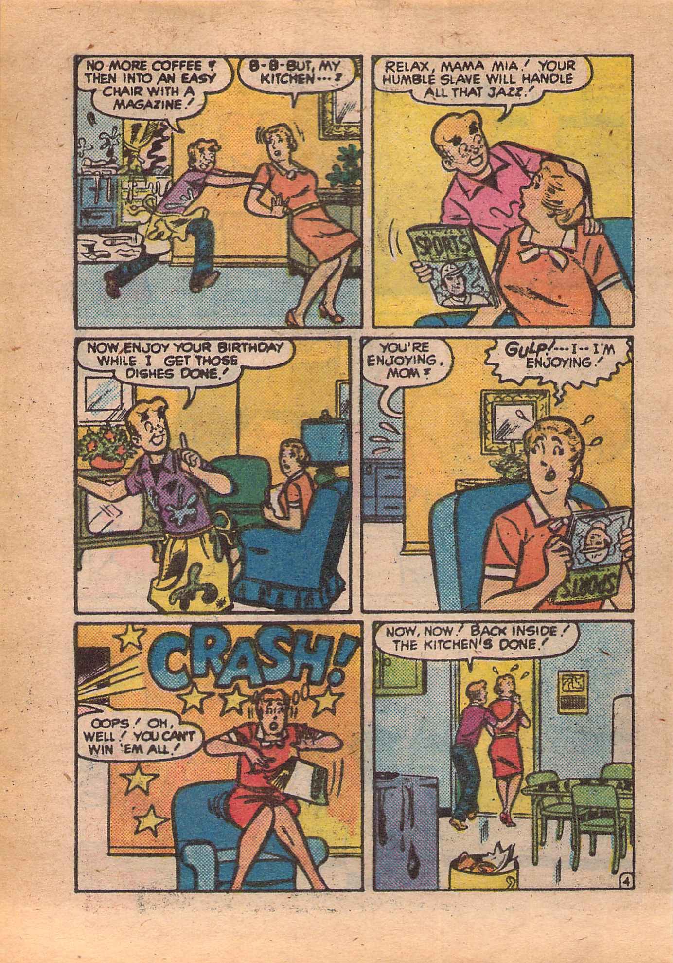 Read online Archie's Double Digest Magazine comic -  Issue #34 - 228