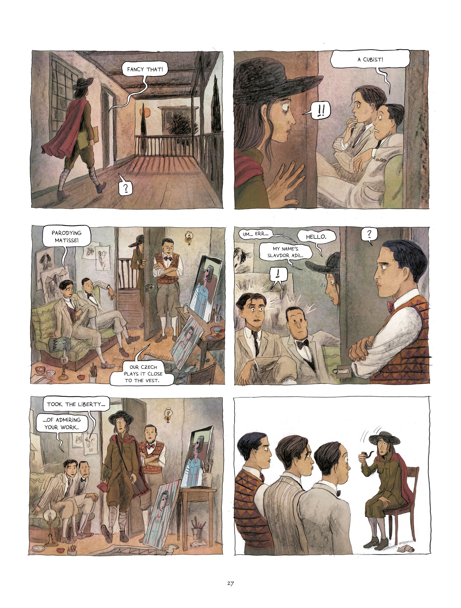 Read online Dalí: Before Gala comic -  Issue # TPB - 29