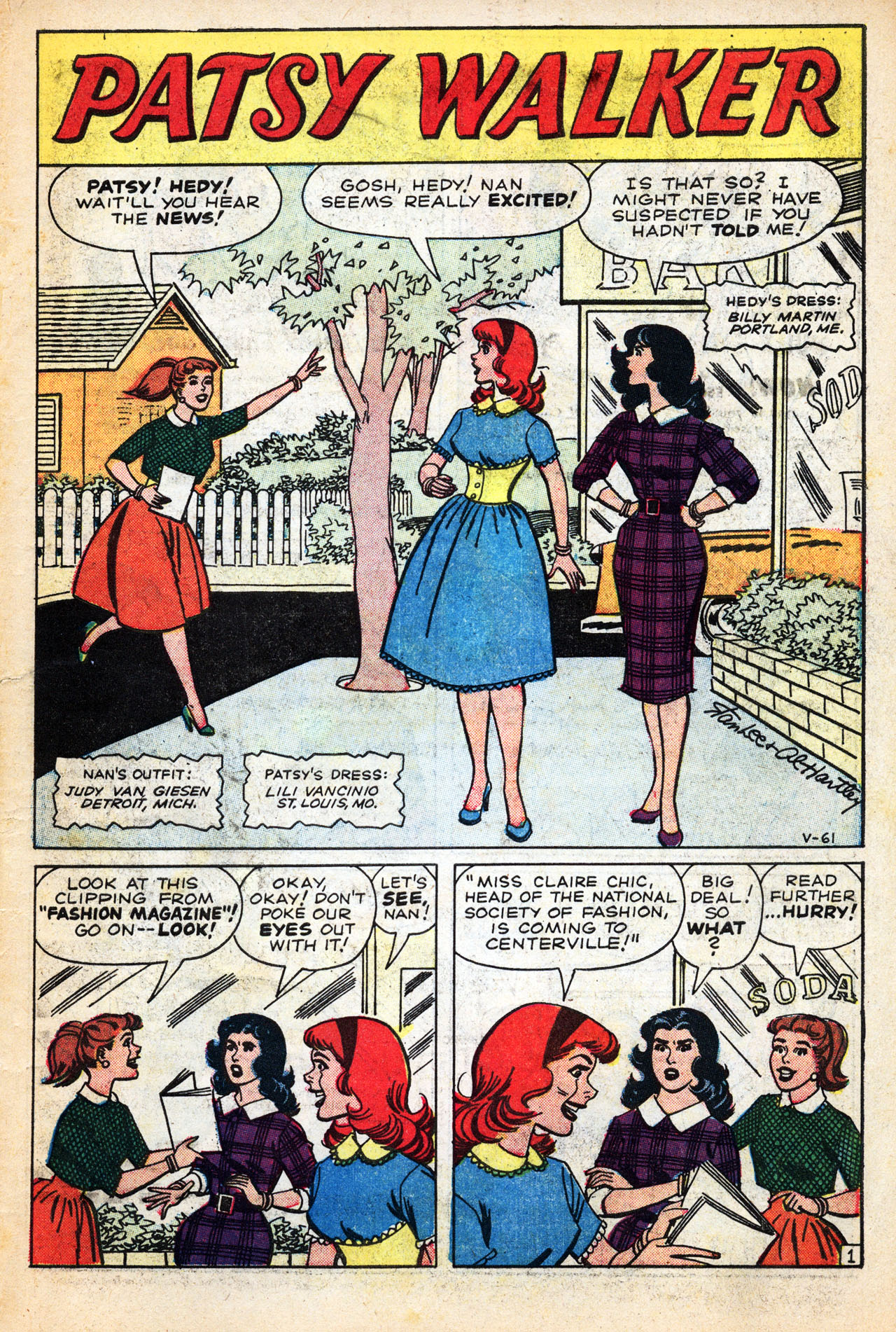 Read online Patsy Walker comic -  Issue #93 - 3