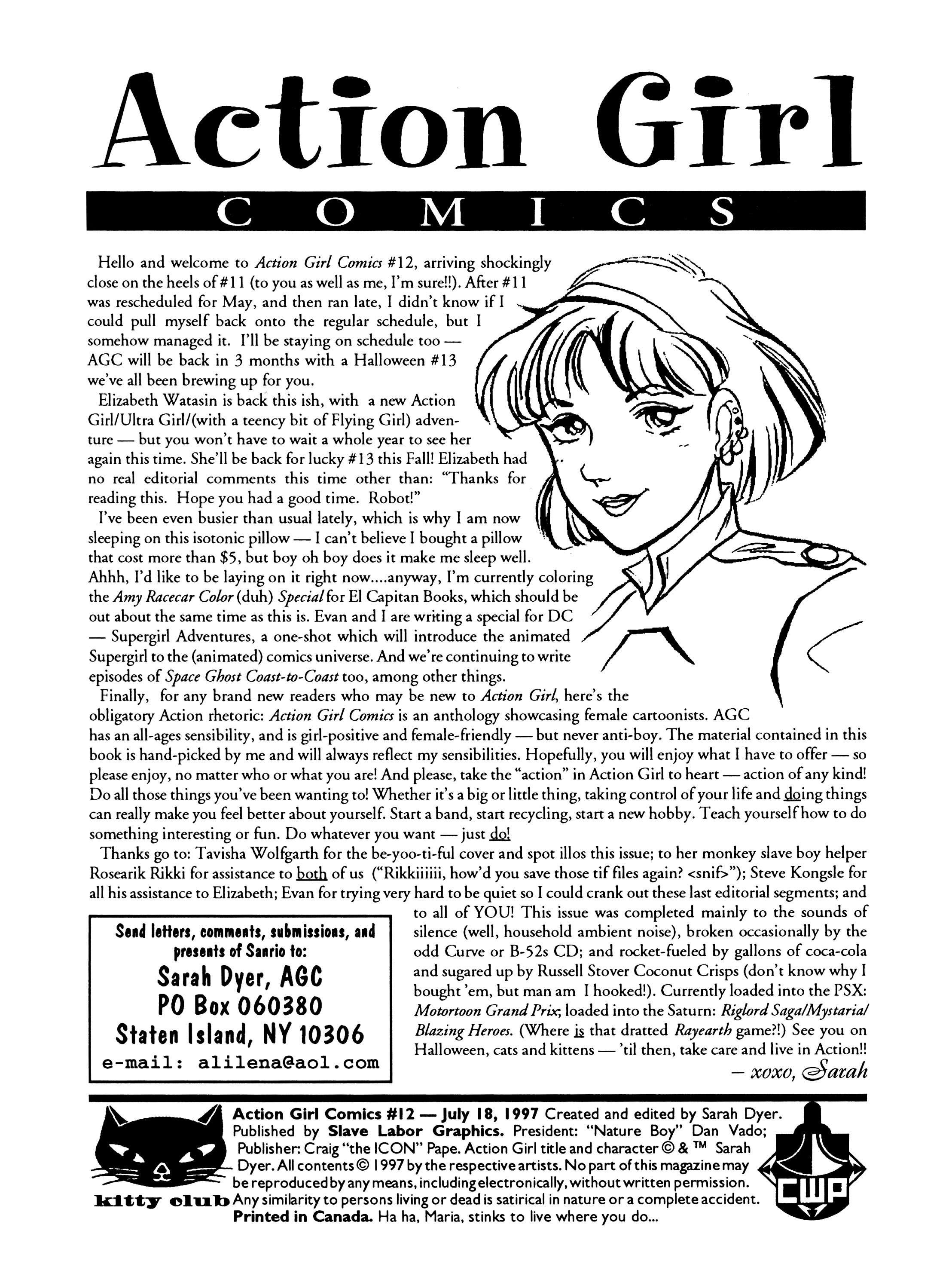 Read online Action Girl Comics comic -  Issue #12 - 2