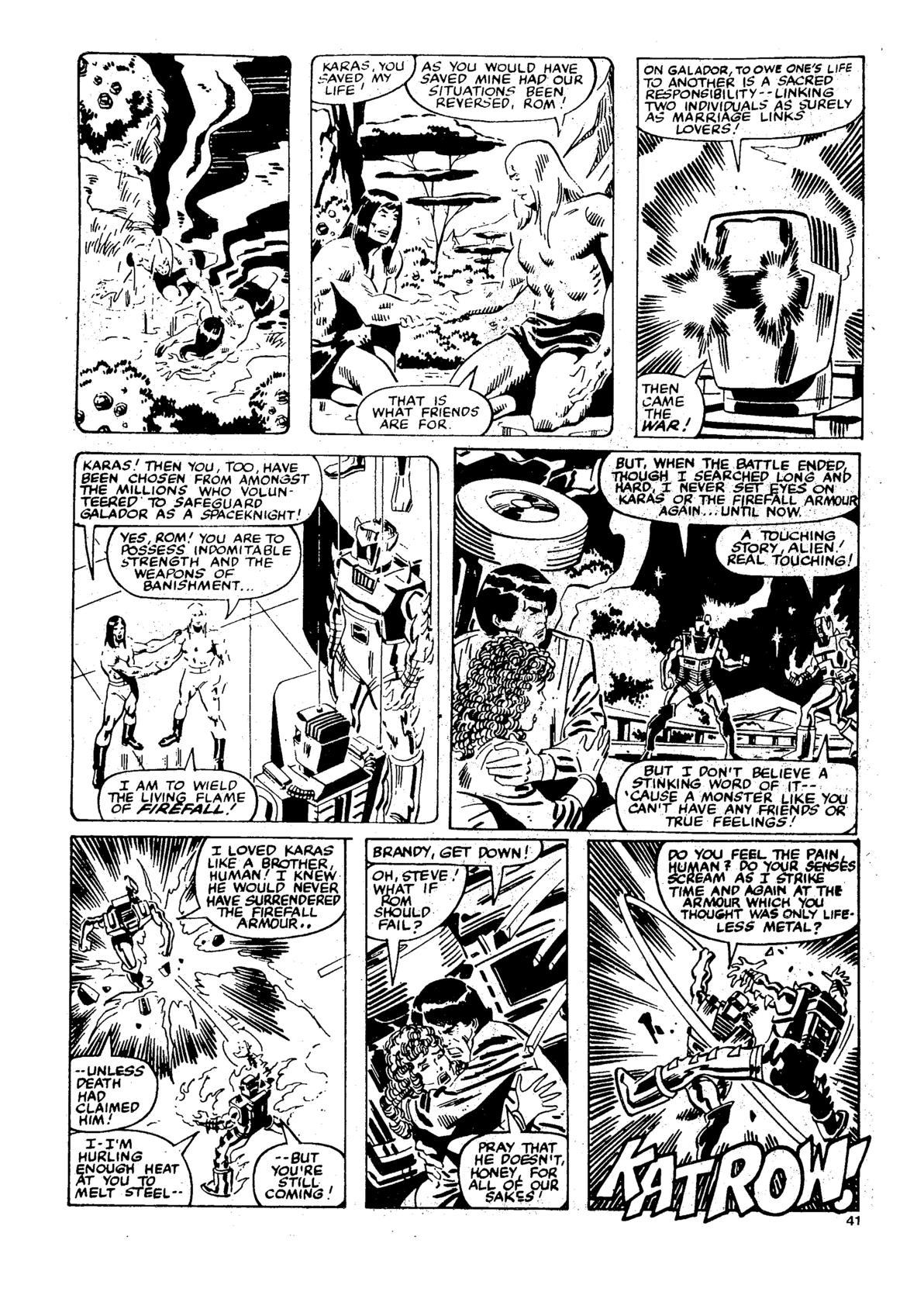 Read online Star Wars Weekly comic -  Issue #158 - 41