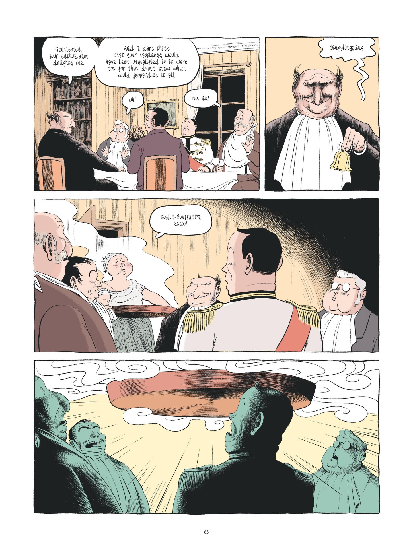Read online Dodin-Bouffant: Gourmet Extraordinaire comic -  Issue # TPB - 60