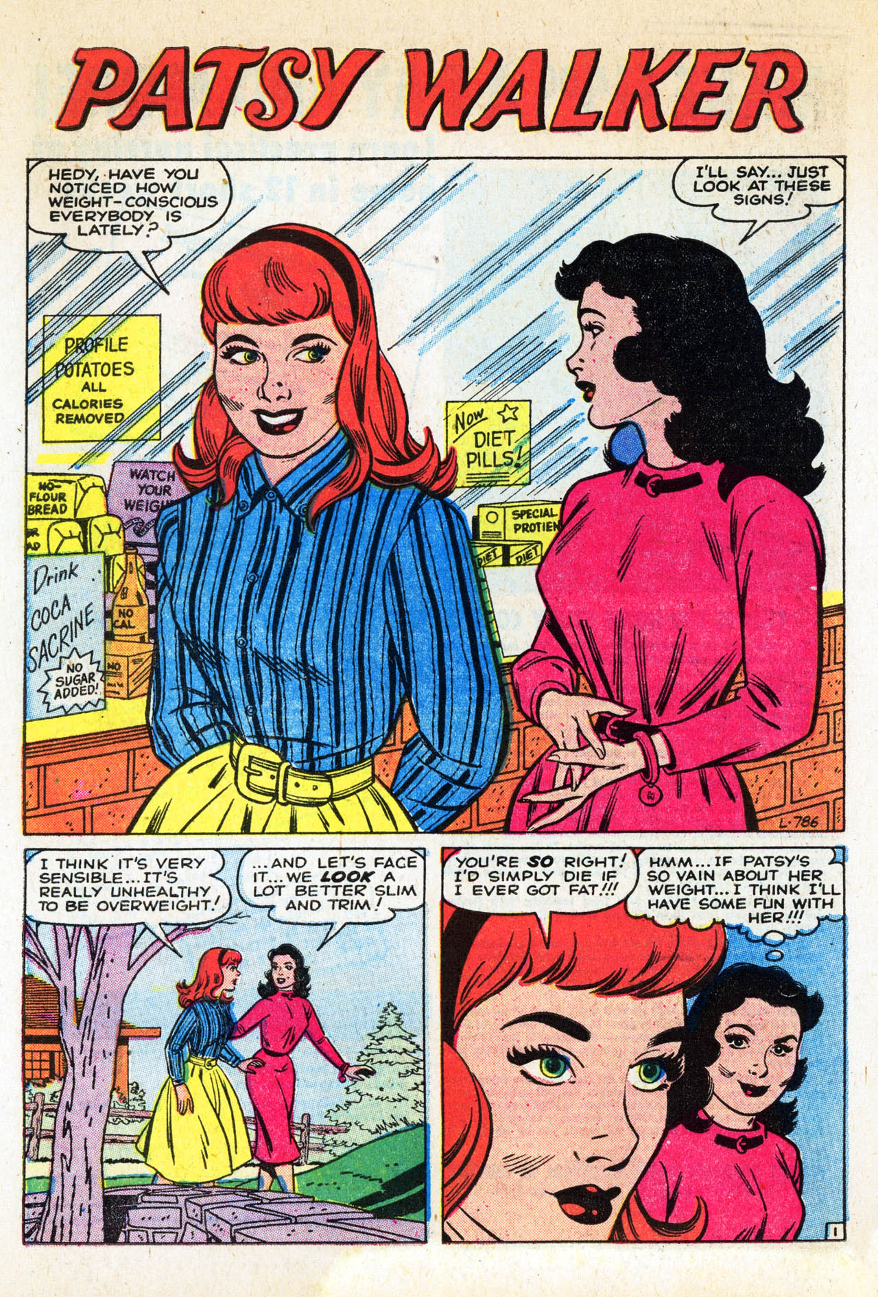 Read online Patsy Walker comic -  Issue #70 - 10