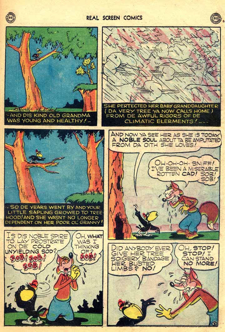 Read online Real Screen Comics comic -  Issue #8 - 21