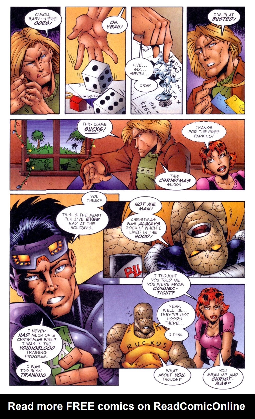 Read online Glory & Friends Christmas Special comic -  Issue # Full - 8