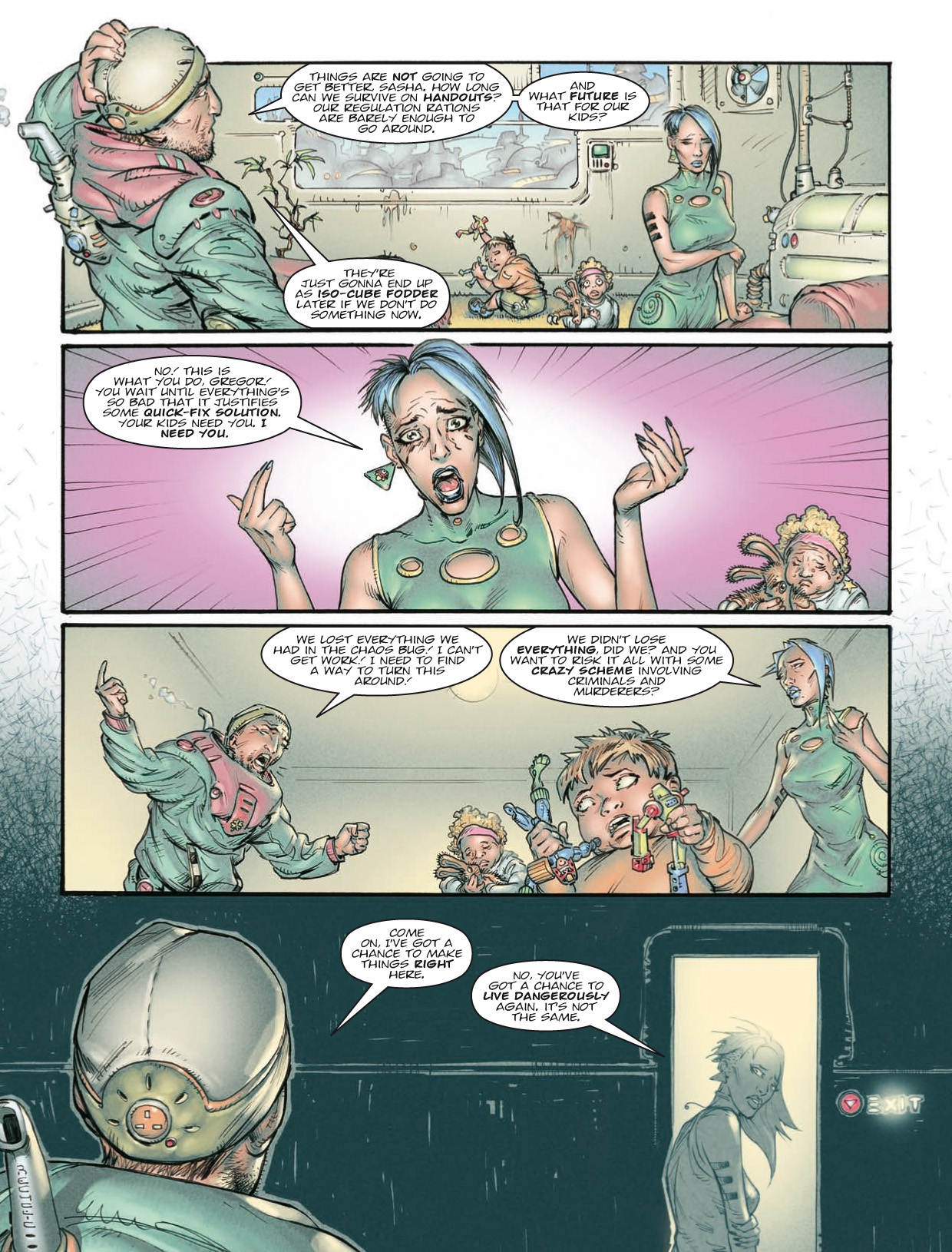 Read online Judge Dredd Megazine (Vol. 5) comic -  Issue #338 - 8