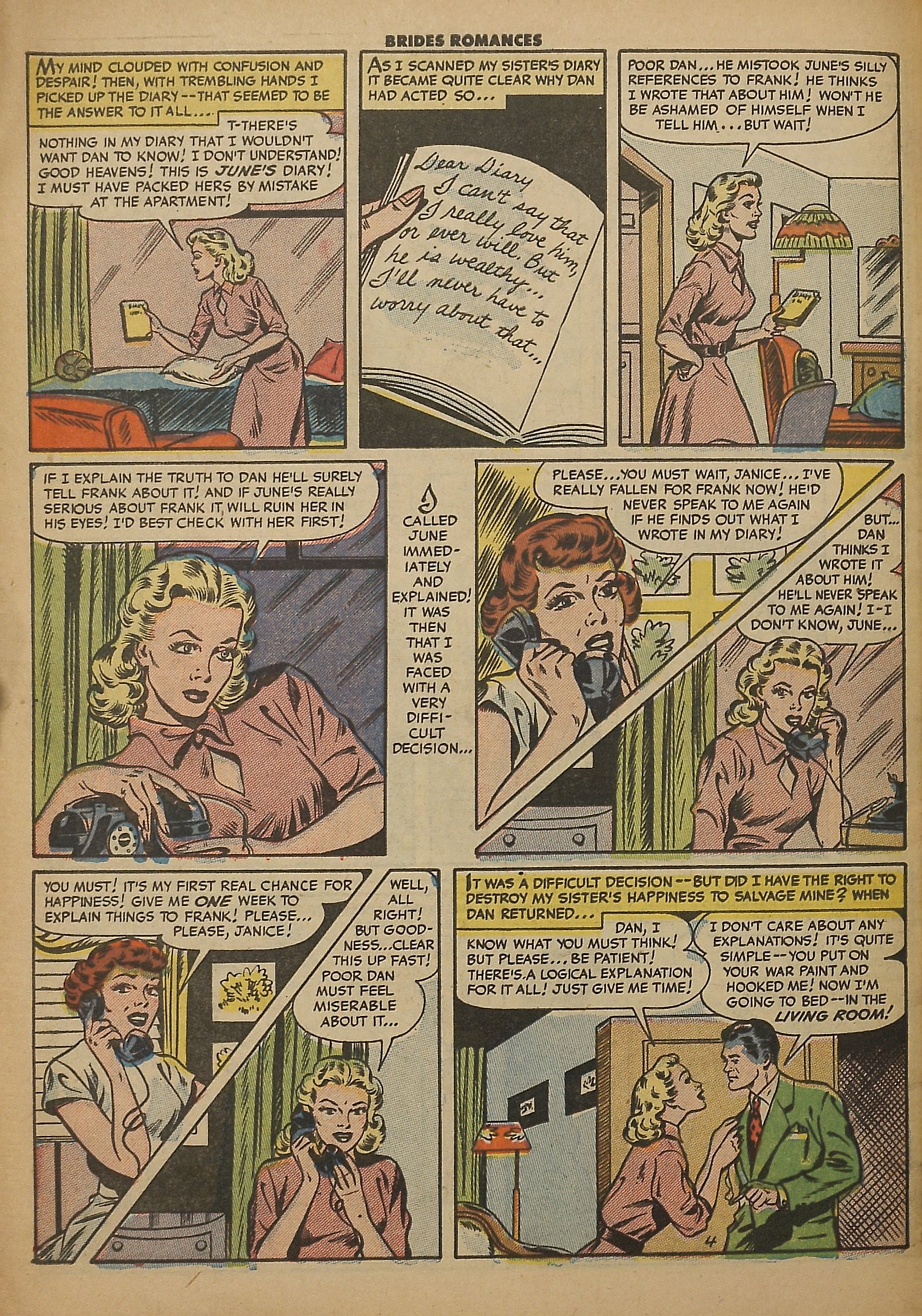Read online Brides Romances comic -  Issue #1 - 30