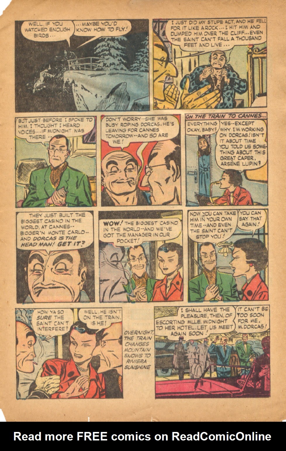 Read online The Saint (1947) comic -  Issue #12 - 23