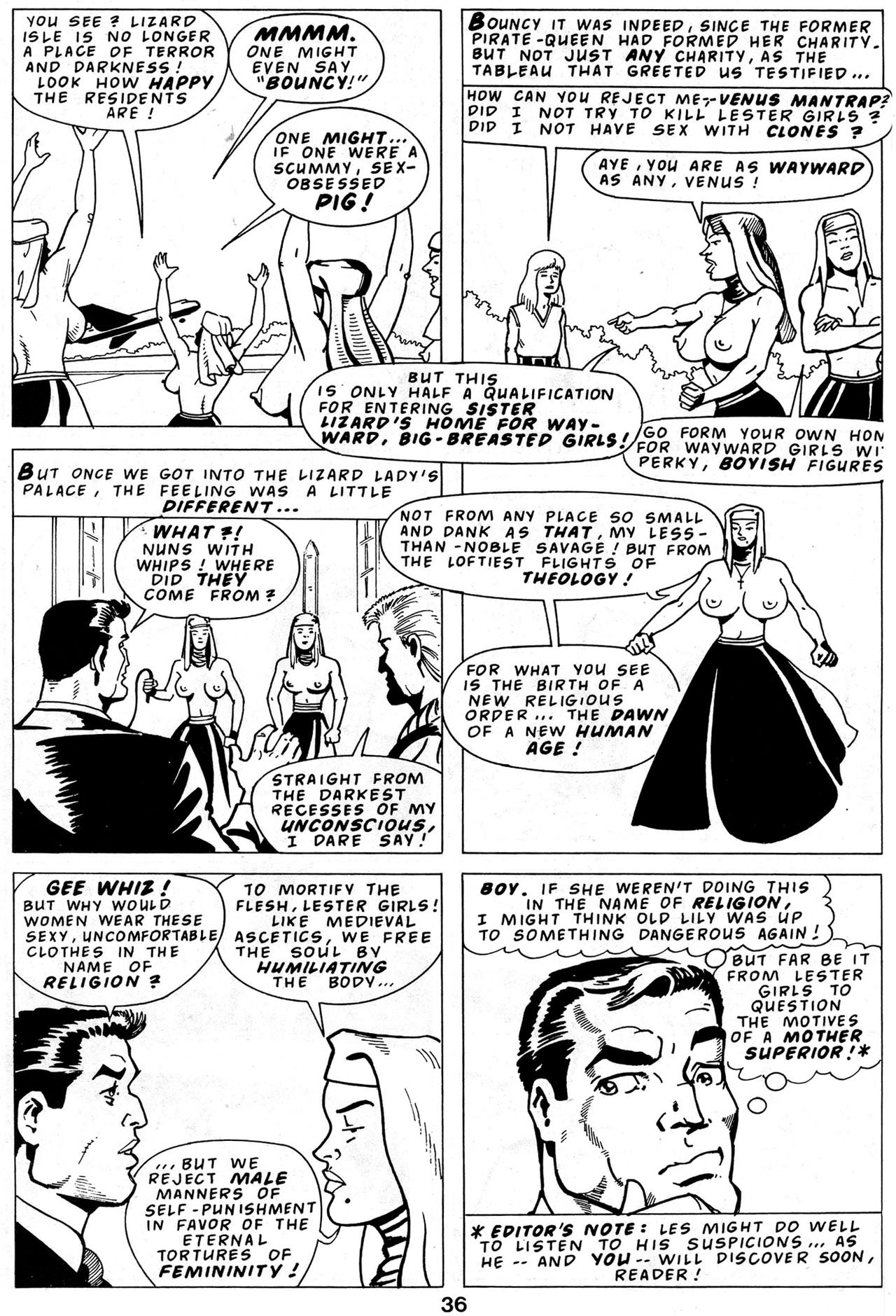 Read online The Trouble With Girls: Christmas Special comic -  Issue # Full - 38
