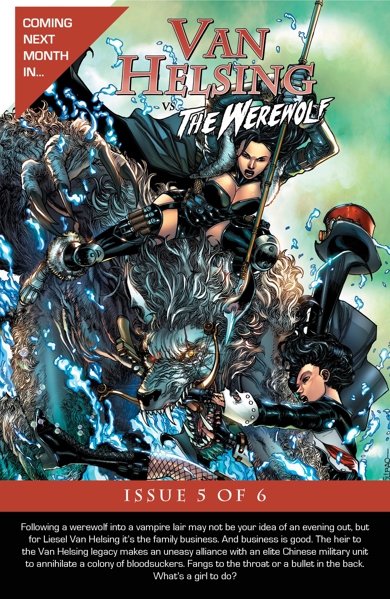 Read online Van Helsing vs. Werewolf comic -  Issue #4 - 25