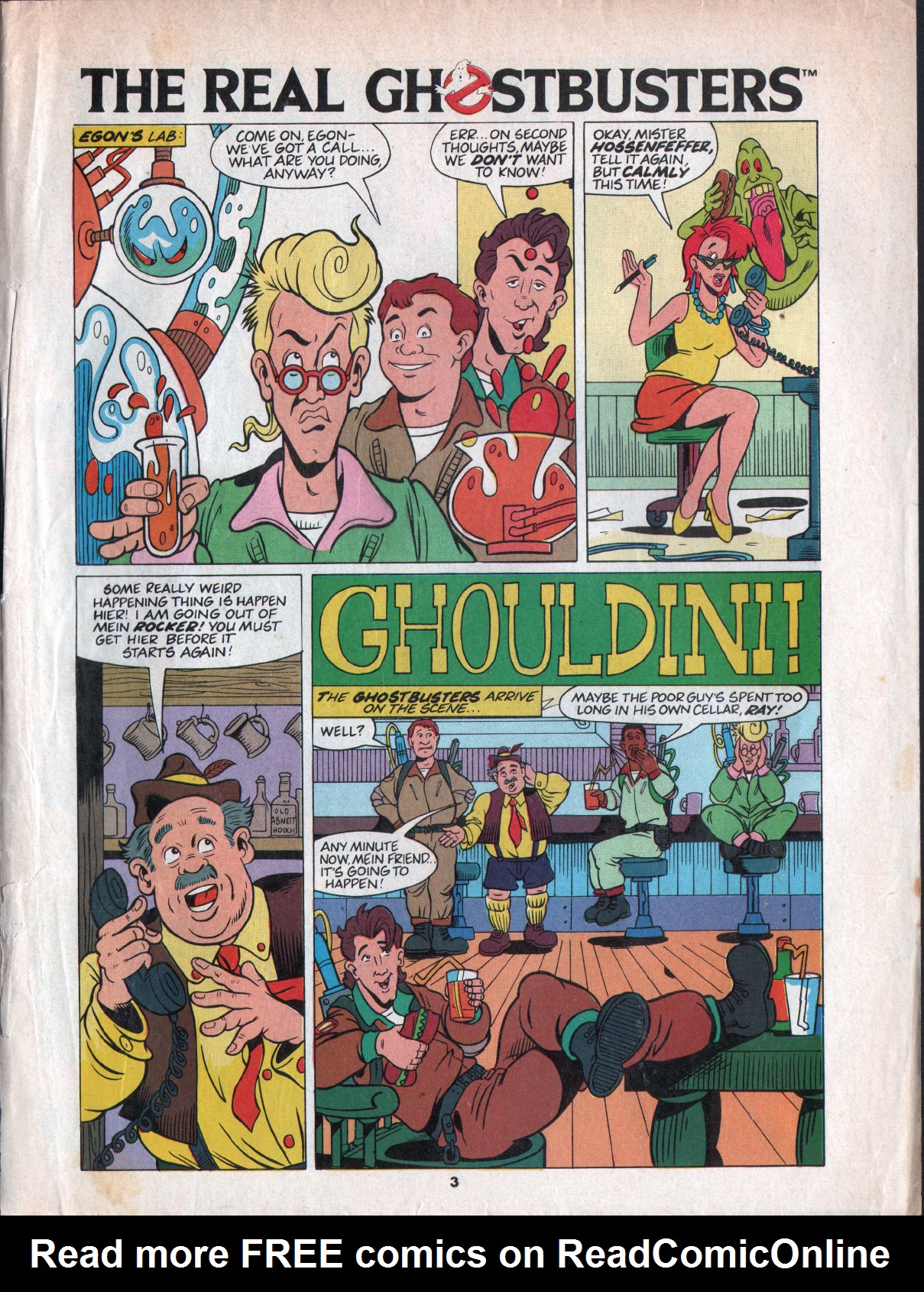 Read online The Real Ghostbusters comic -  Issue #76 - 3