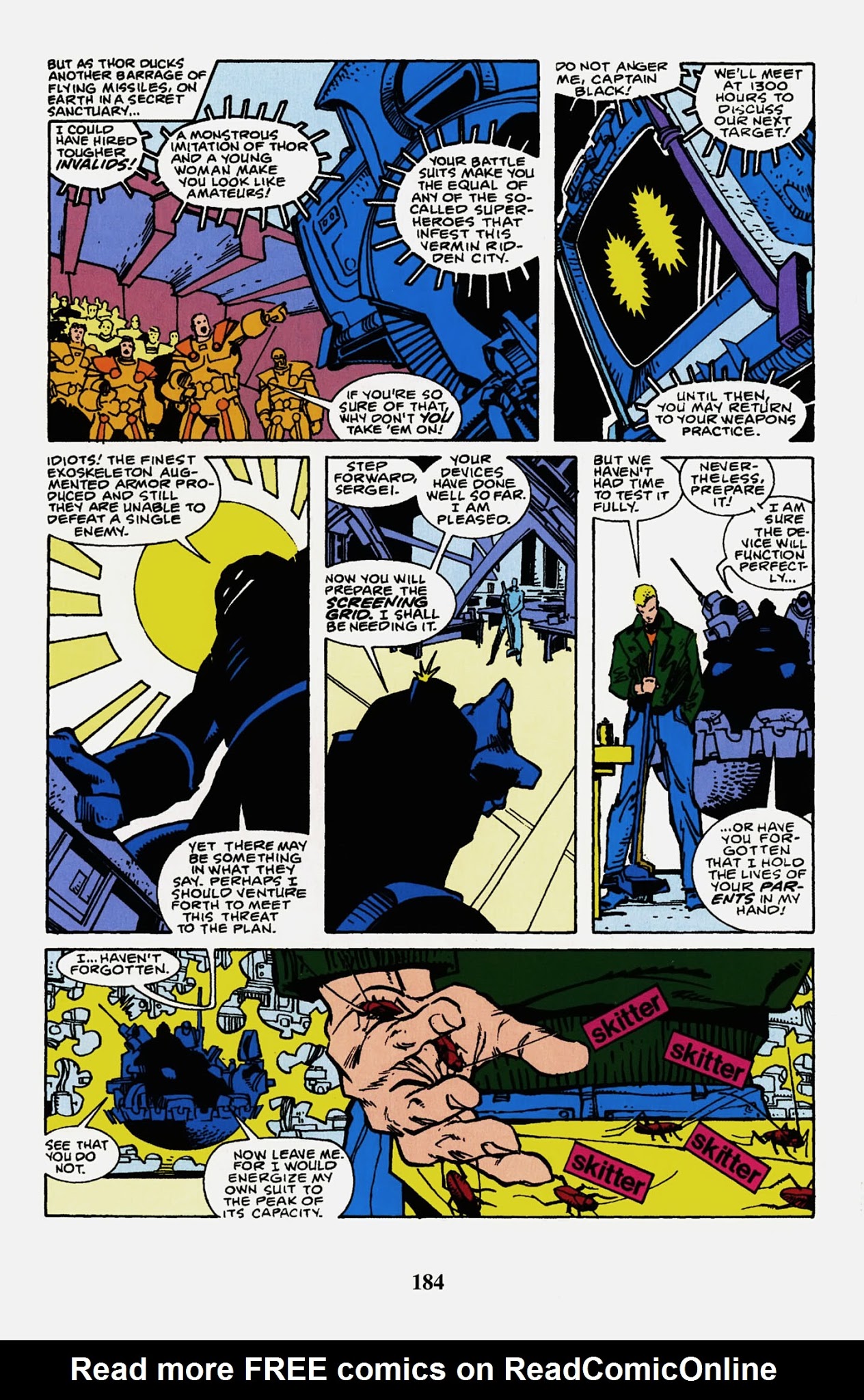 Read online Thor Visionaries: Walter Simonson comic -  Issue # TPB 2 - 186
