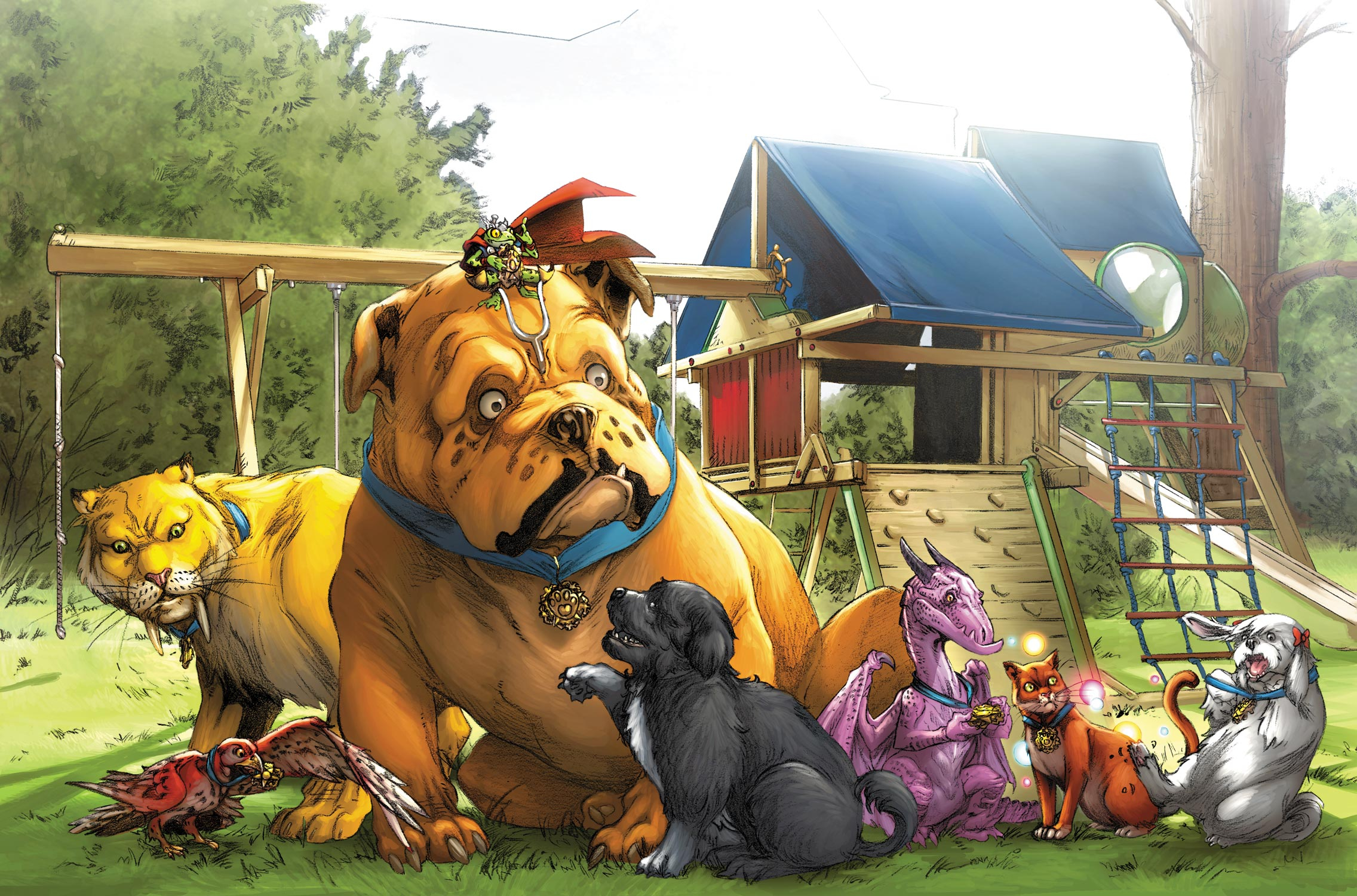 Read online Lockjaw and the Pet Avengers comic -  Issue #2 - 24