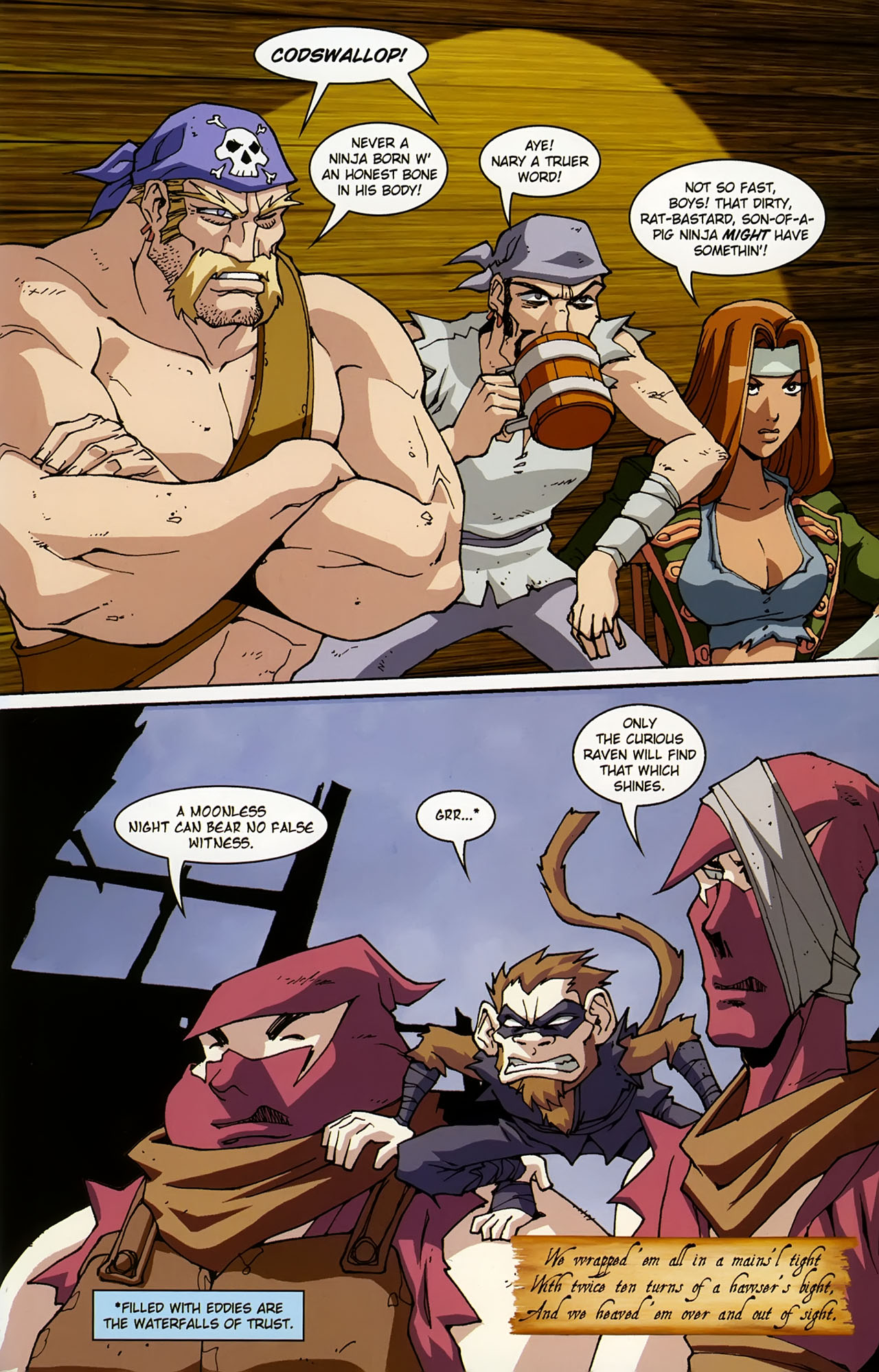 Read online Pirates vs. Ninjas II comic -  Issue #5 - 26