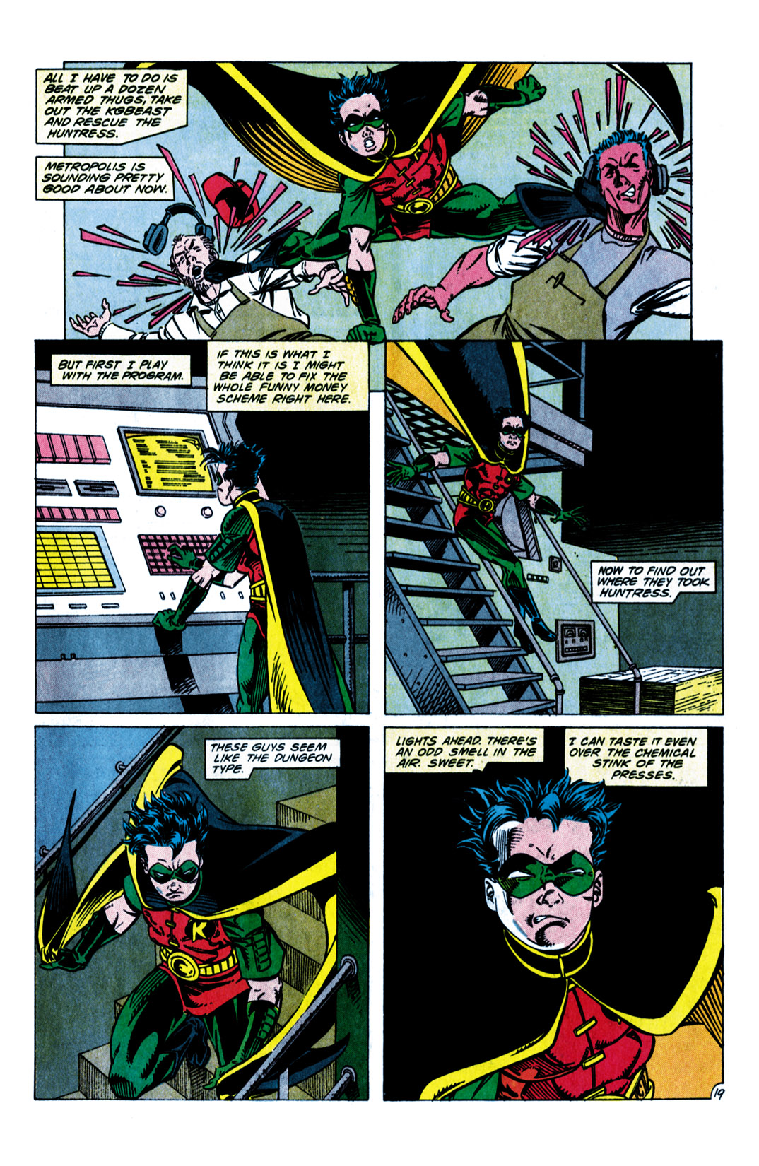 Read online Robin III: Cry of the Huntress comic -  Issue #5 - 20