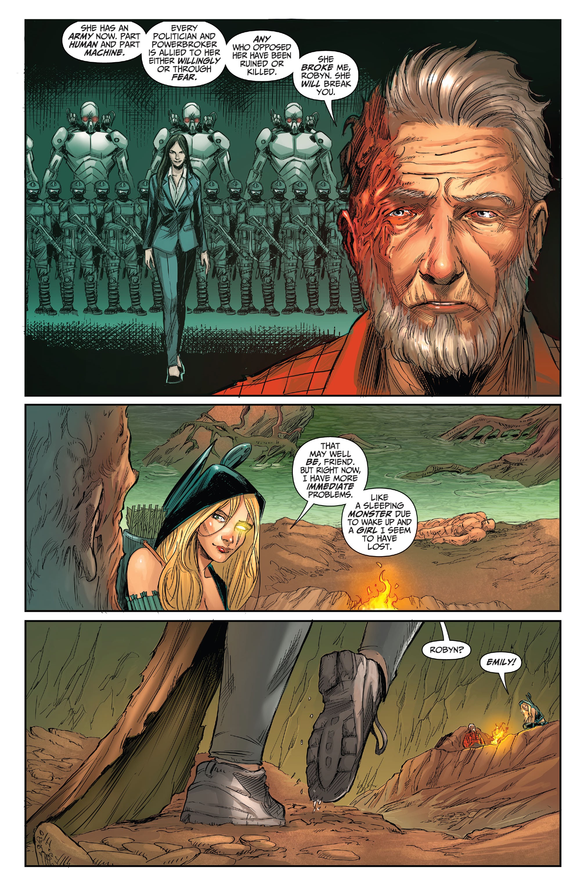 Read online Robyn Hood: Justice comic -  Issue #4 - 5