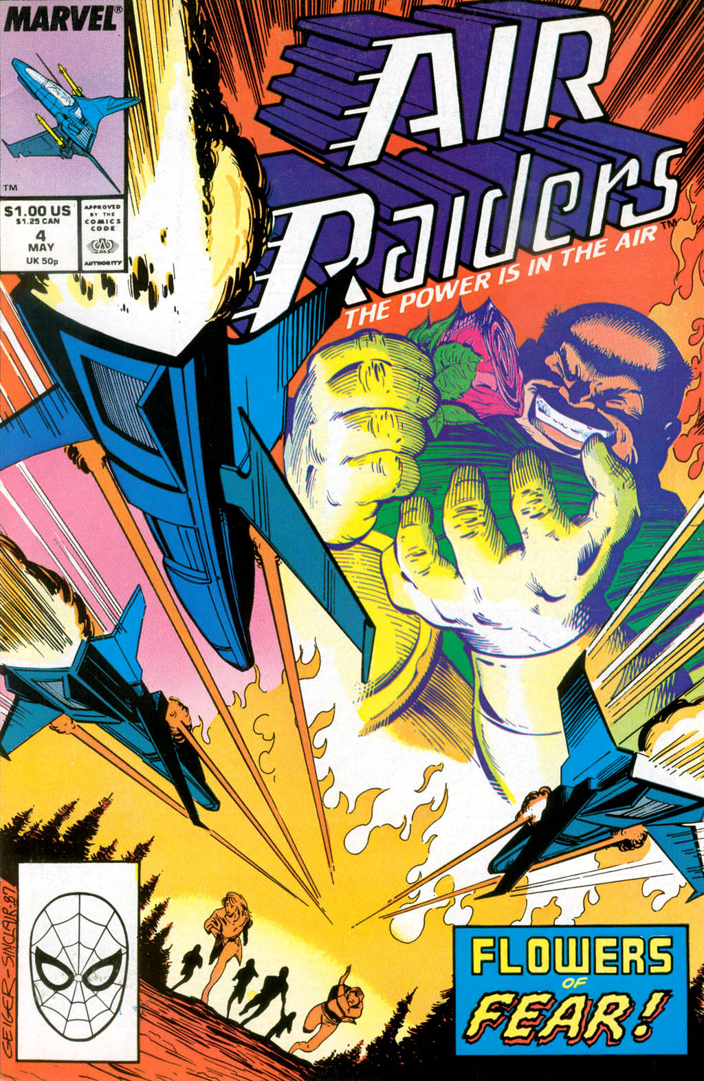 Read online Air Raiders comic -  Issue #4 - 1