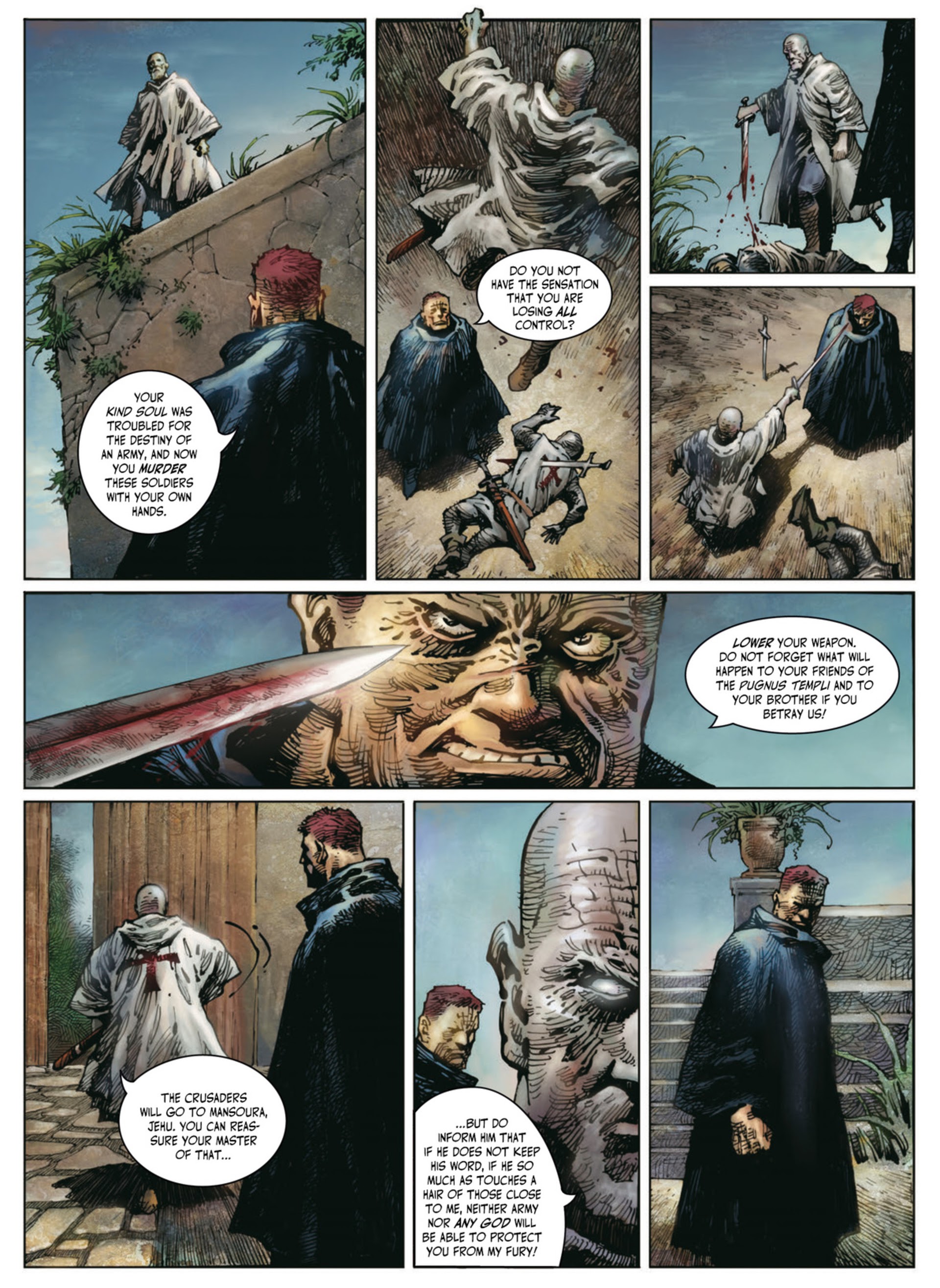 Read online Crusades comic -  Issue #3 - 24