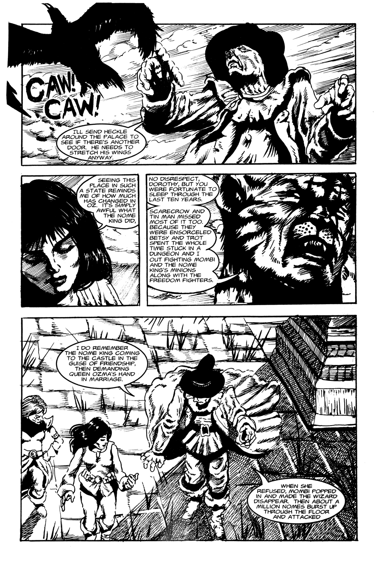 Read online Dark Oz comic -  Issue #1 - 5
