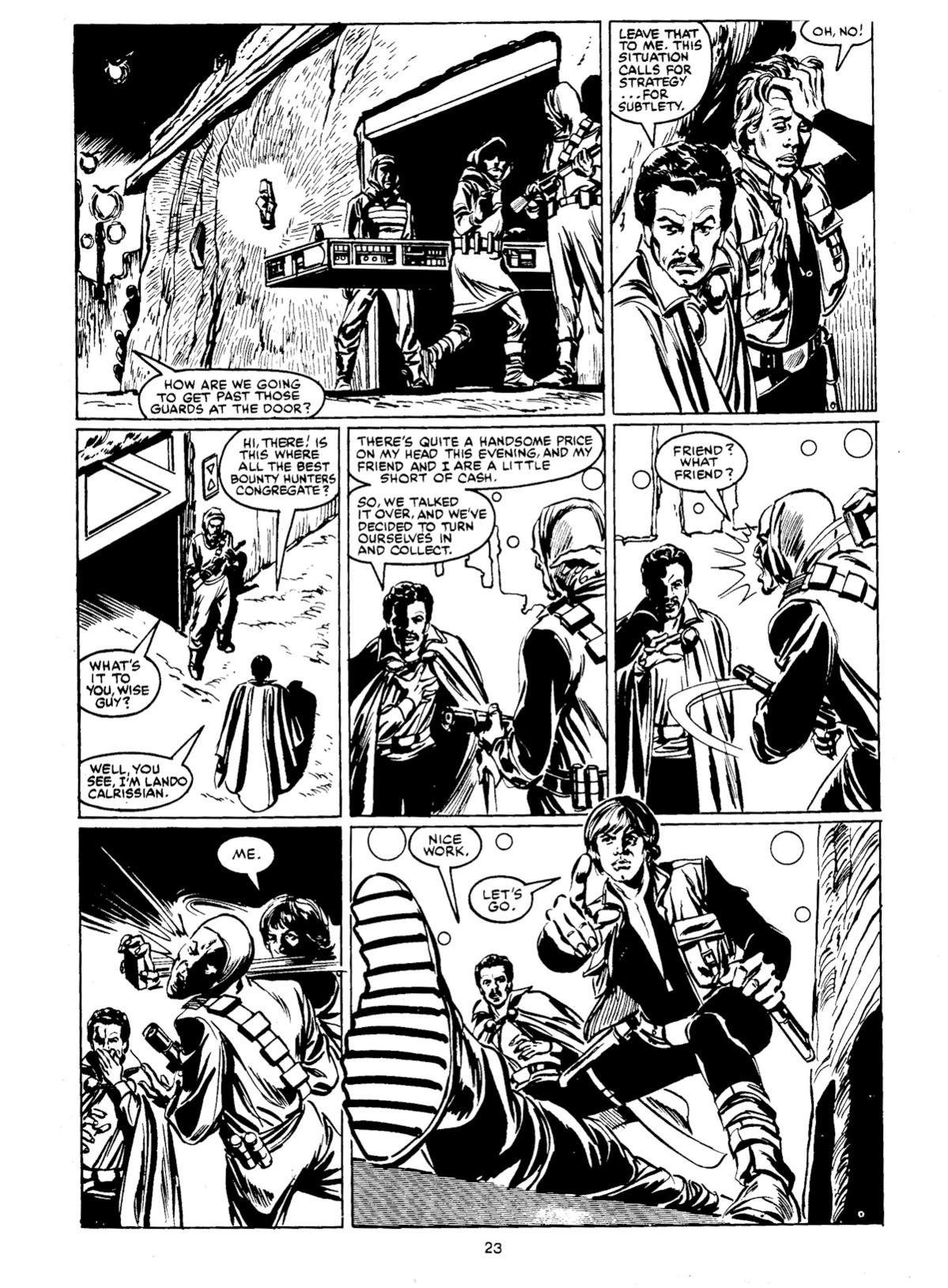 Read online Star Wars Weekly comic -  Issue #171 - 23