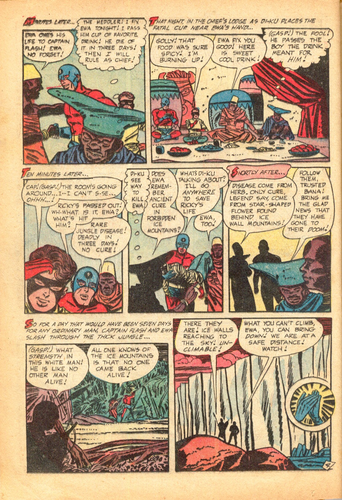 Read online Captain Flash comic -  Issue #3 - 14