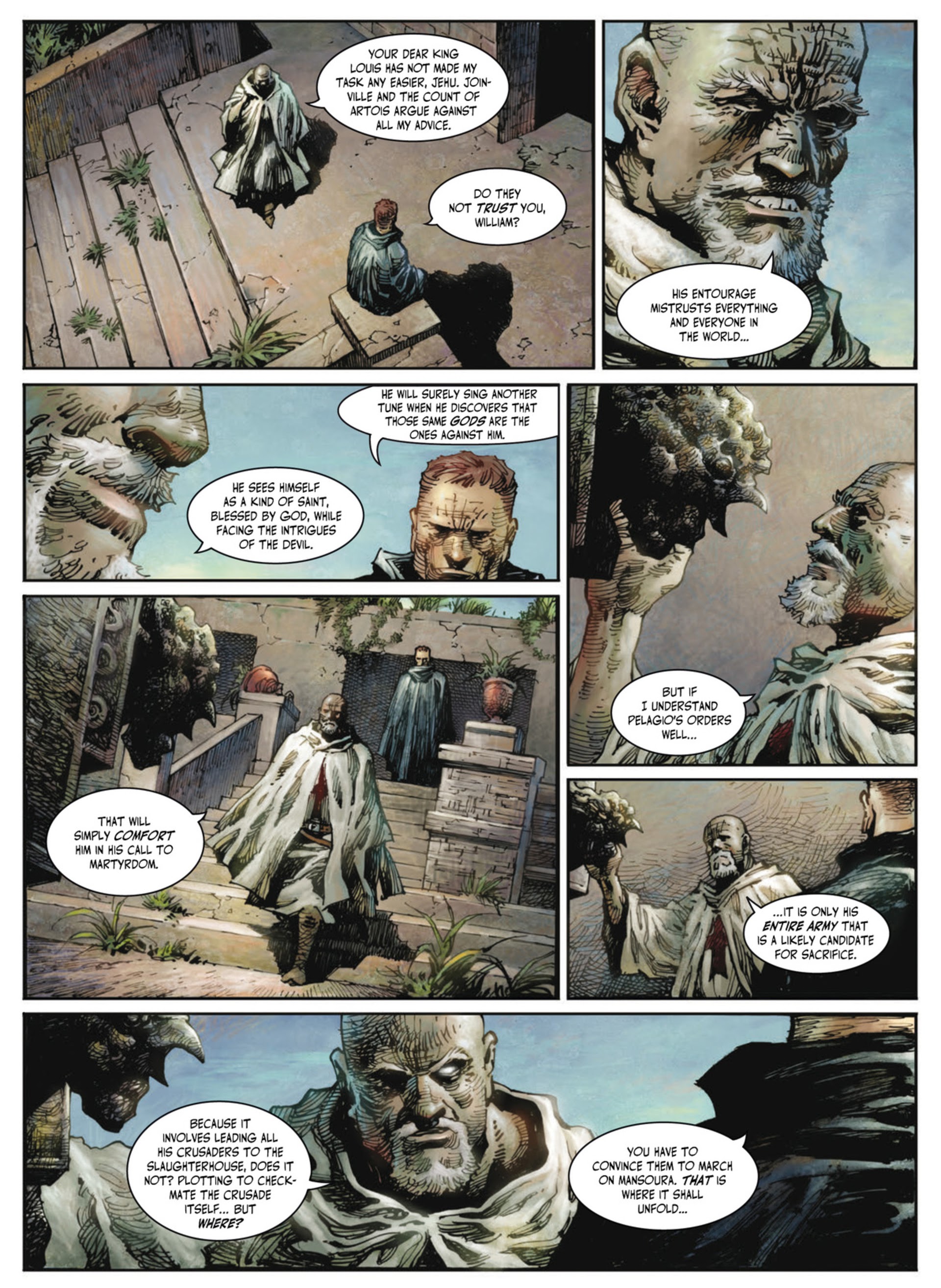 Read online Crusades comic -  Issue #3 - 20