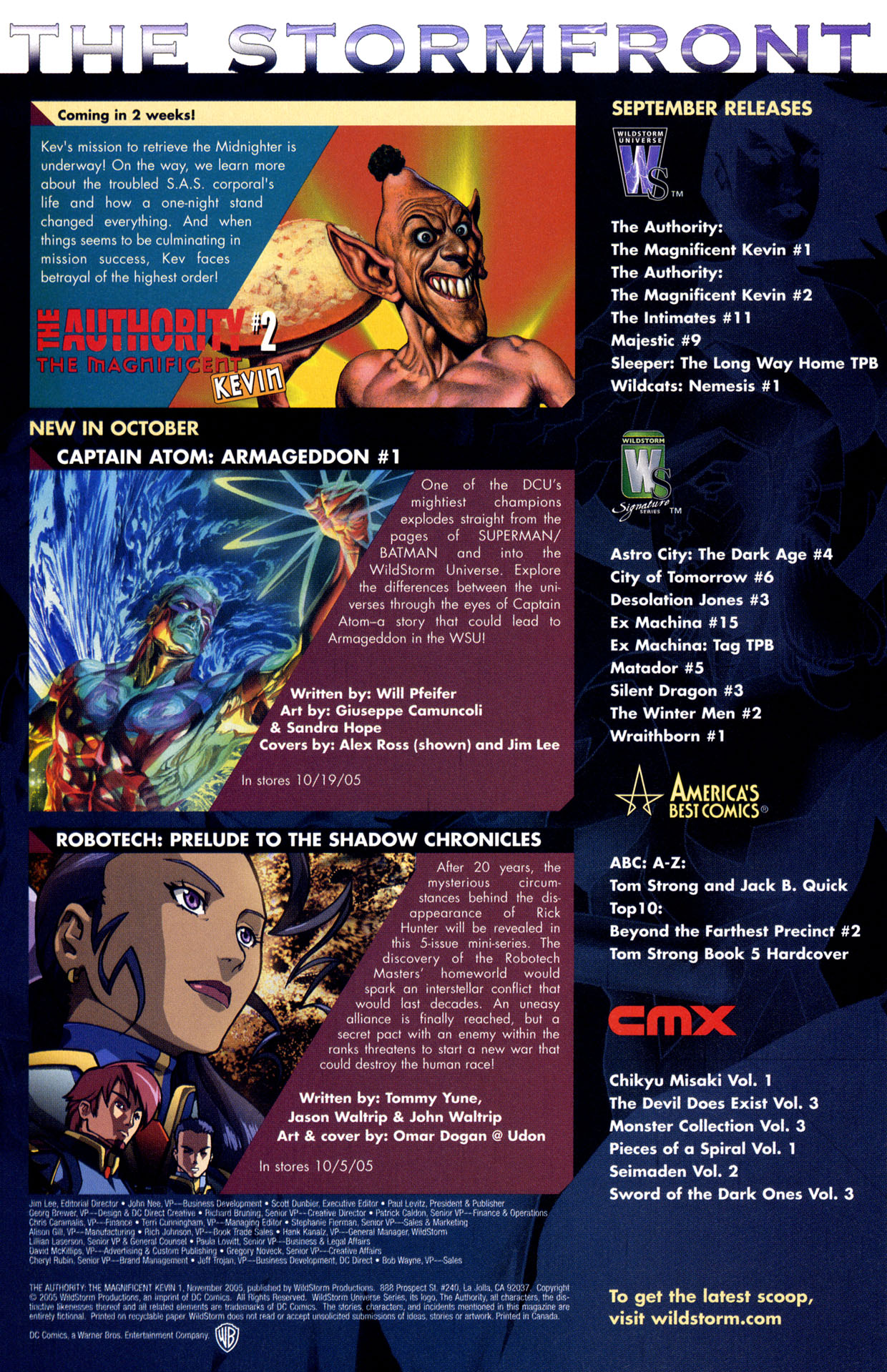 Read online The Authority: The Magnificent Kevin comic -  Issue #1 - 24