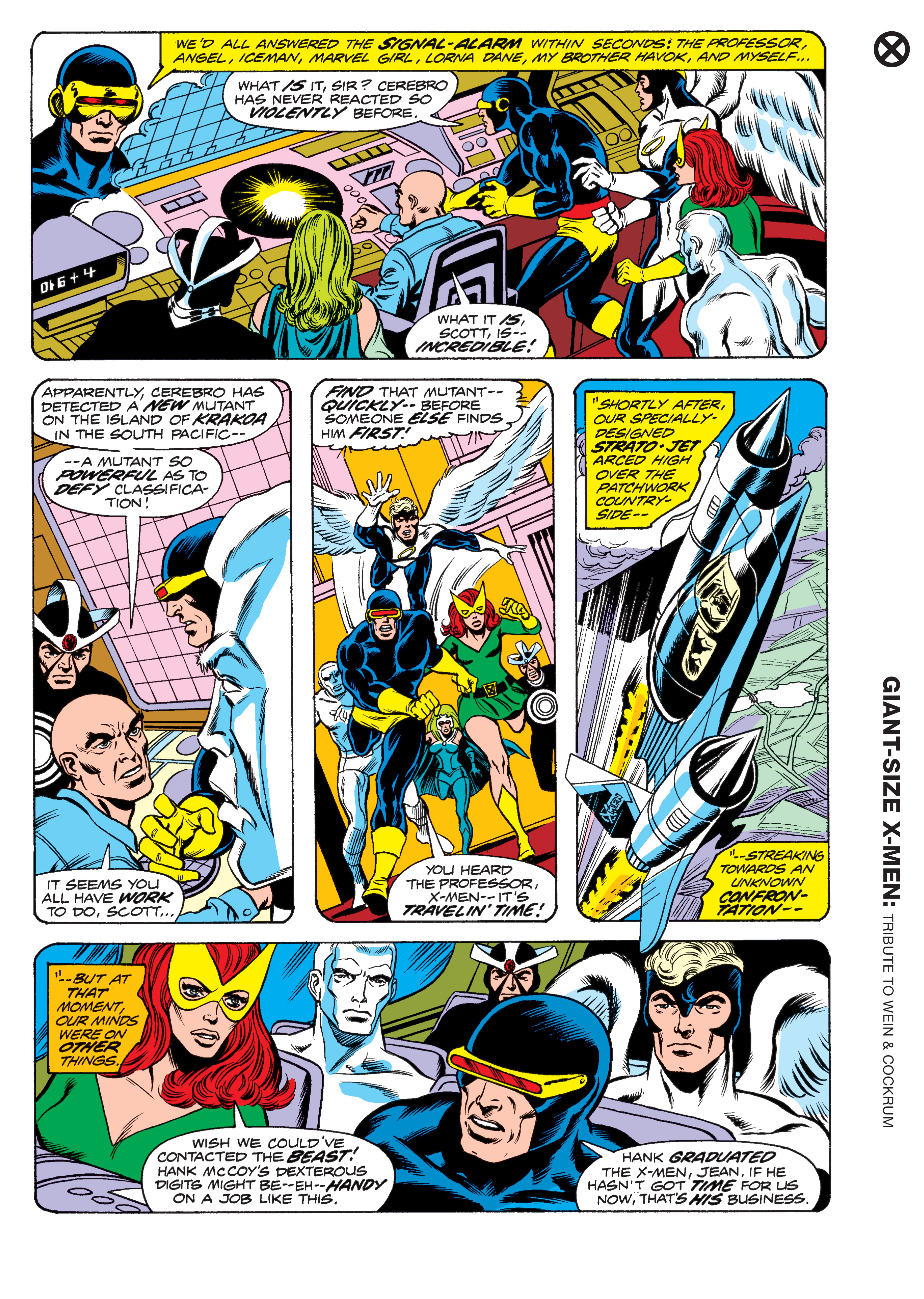 Read online Giant-Size X-Men: Tribute To Wein & Cockrum Gallery Edition comic -  Issue # TPB (Part 1) - 58