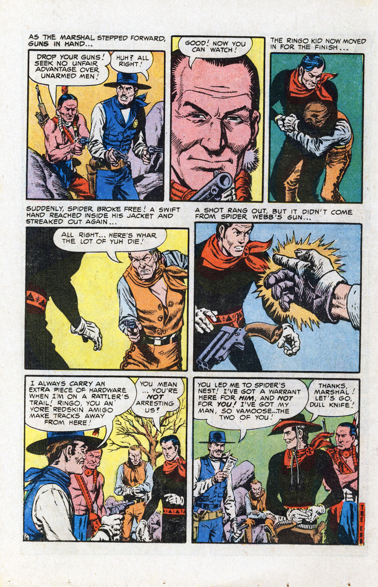 Read online Ringo Kid (1970) comic -  Issue #9 - 18