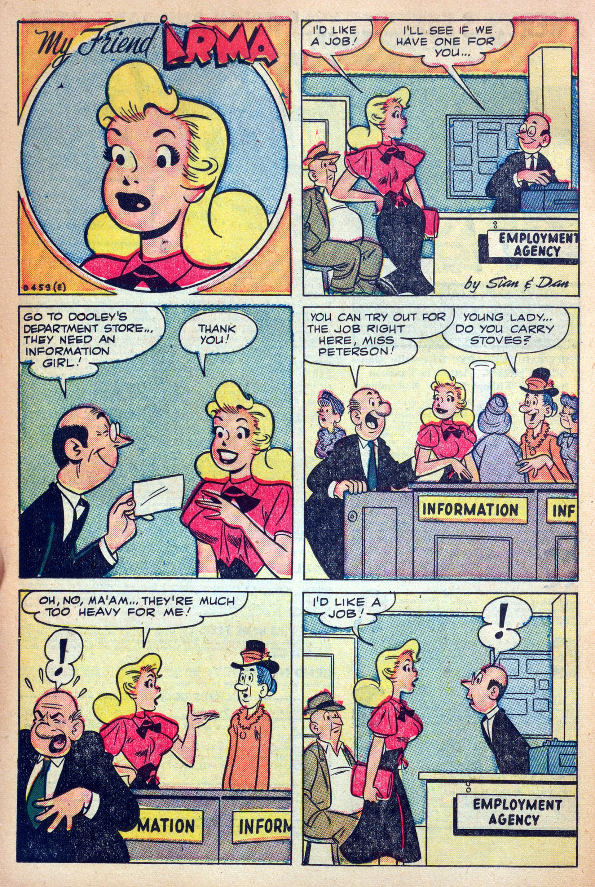 Read online My Friend Irma comic -  Issue #39 - 22