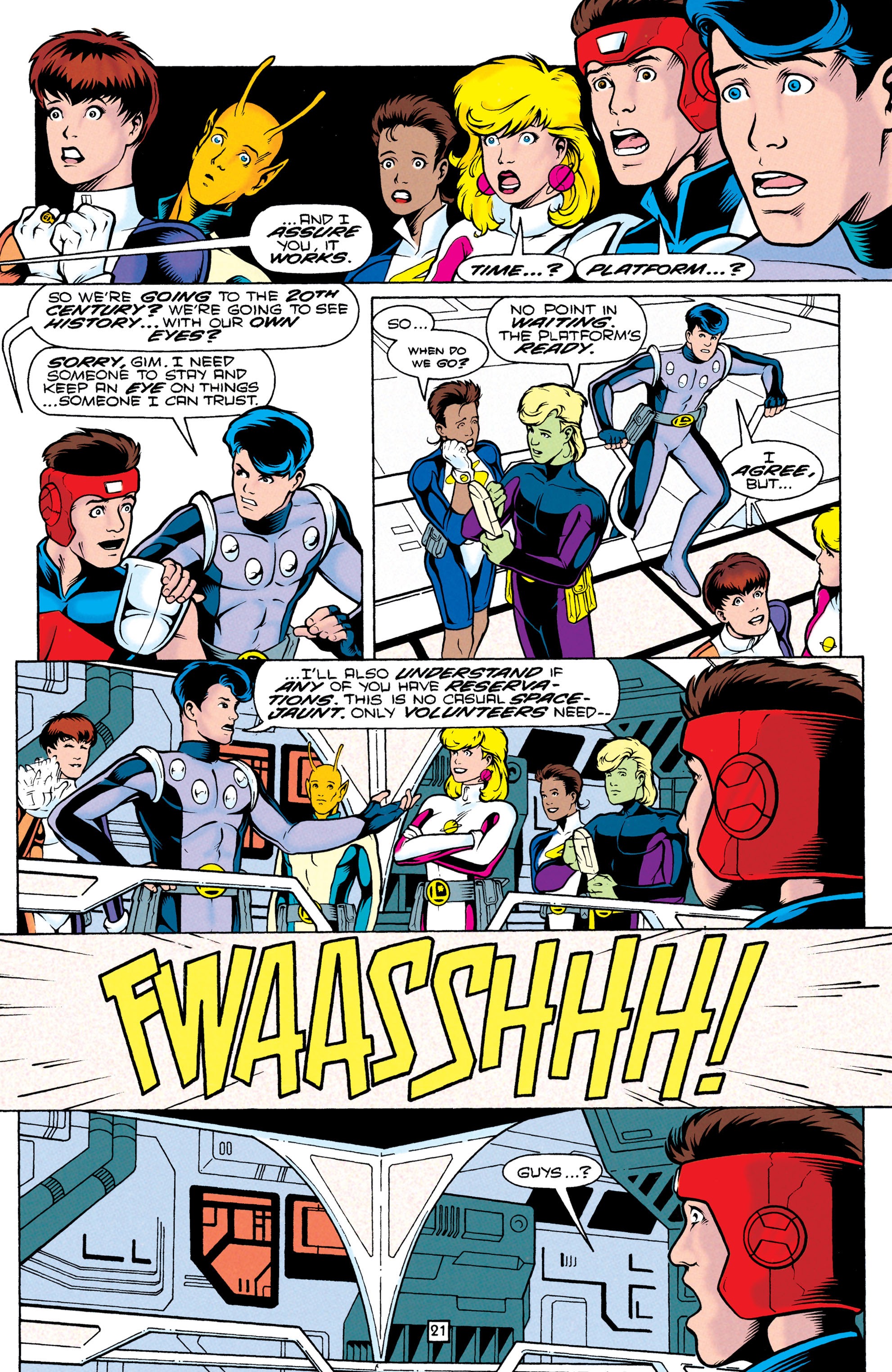Read online Legionnaires comic -  Issue #30 - 22