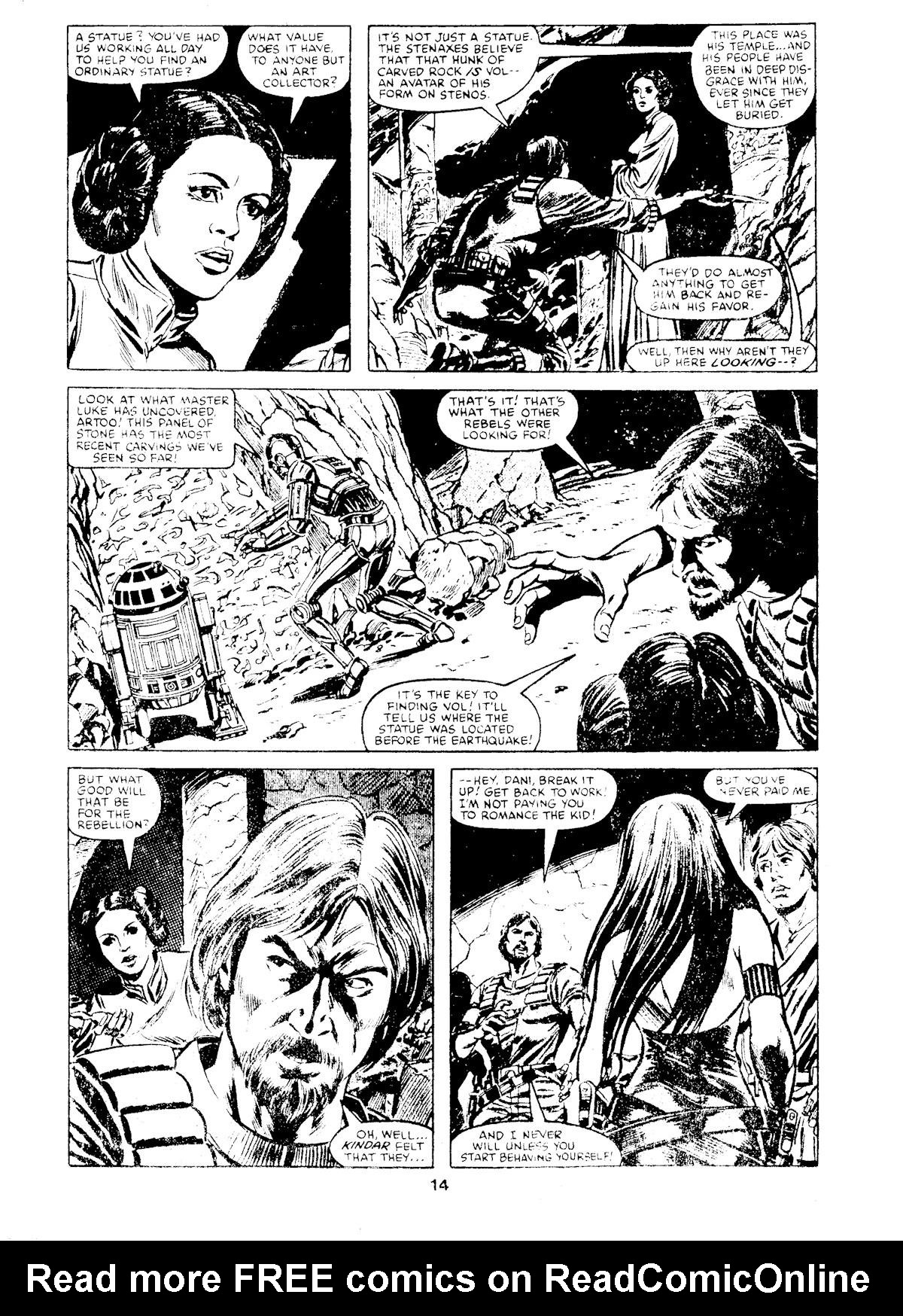 Read online Star Wars Weekly comic -  Issue #170 - 14